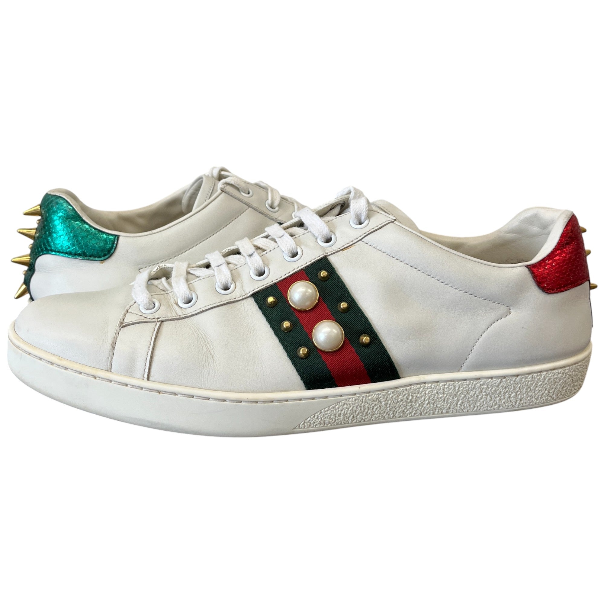 Men's Ace Web Low Trainers White Size EU 42 / UK 8