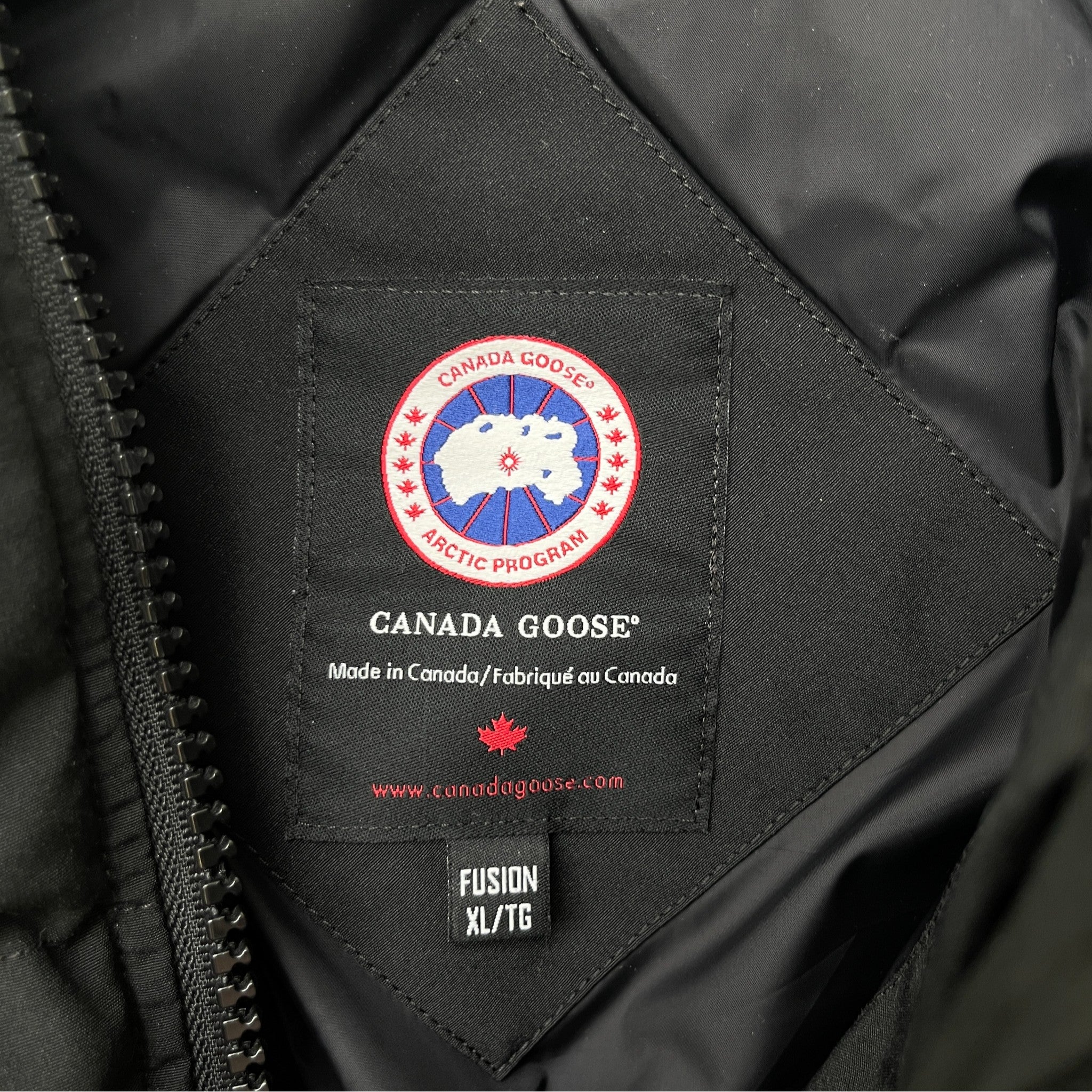 Men's Woolford Down Jacket Black Size XL