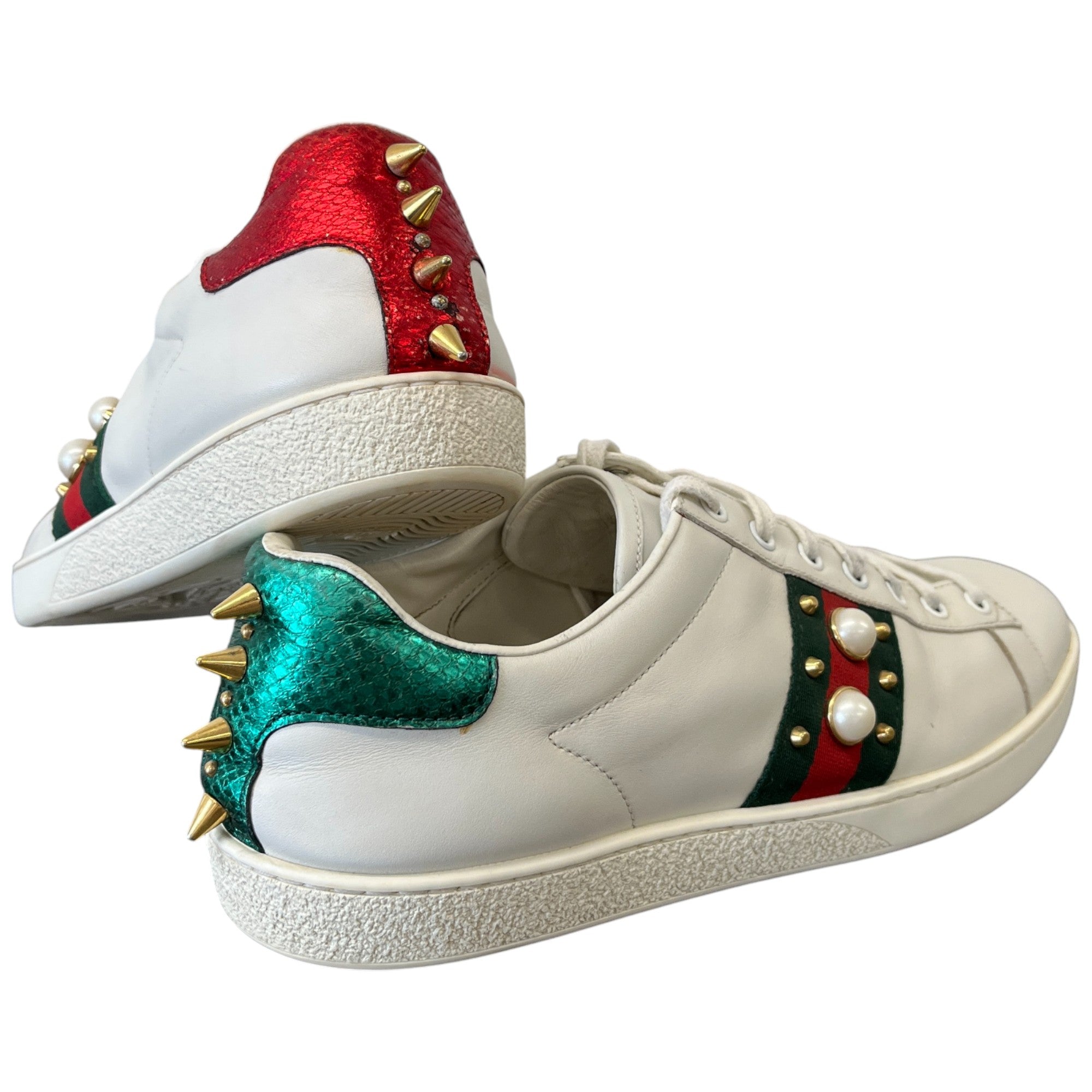 Men's Ace Web Low Trainers White Size EU 42 / UK 8