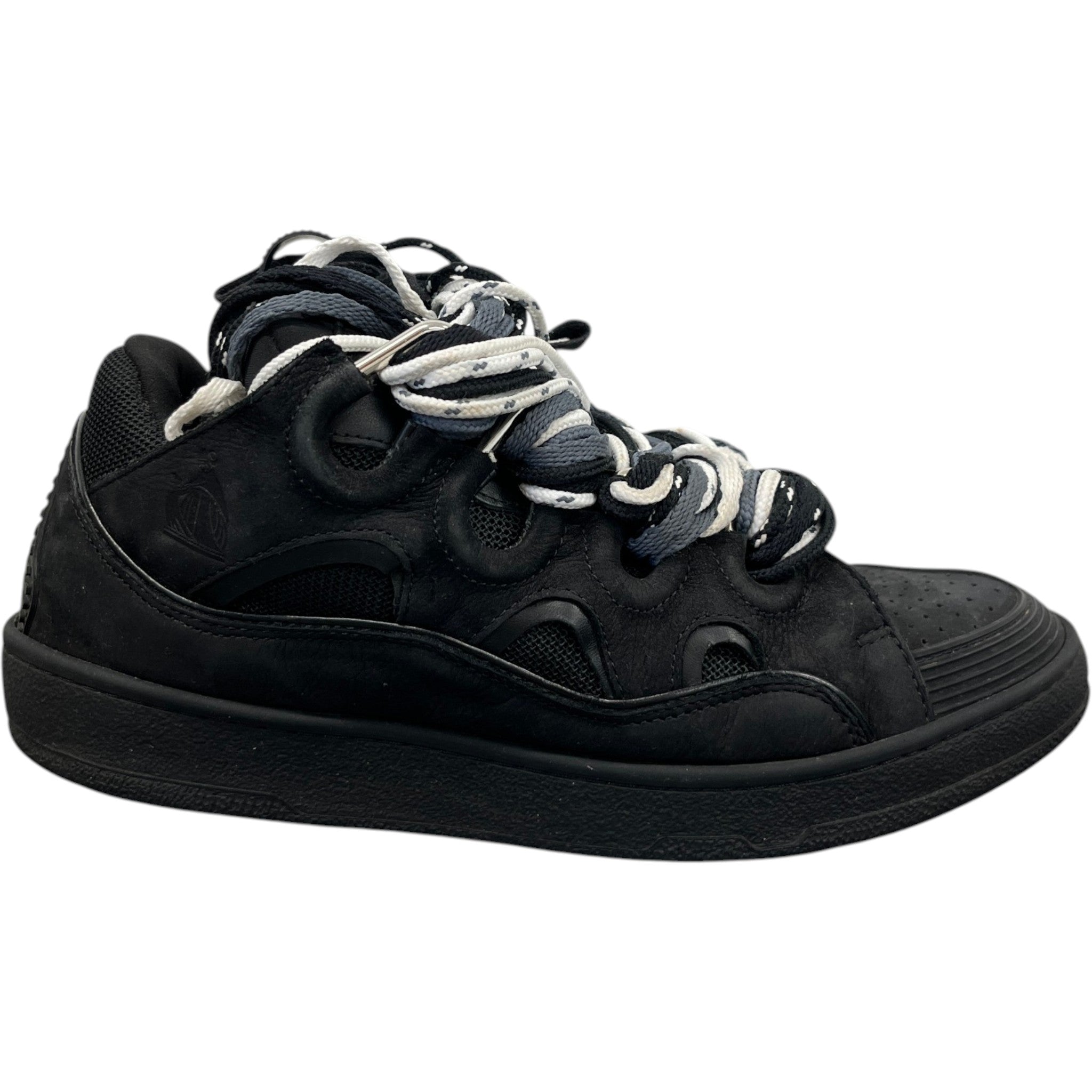 Men's Curb Low Trainers Black Size EU 42 / UK 8