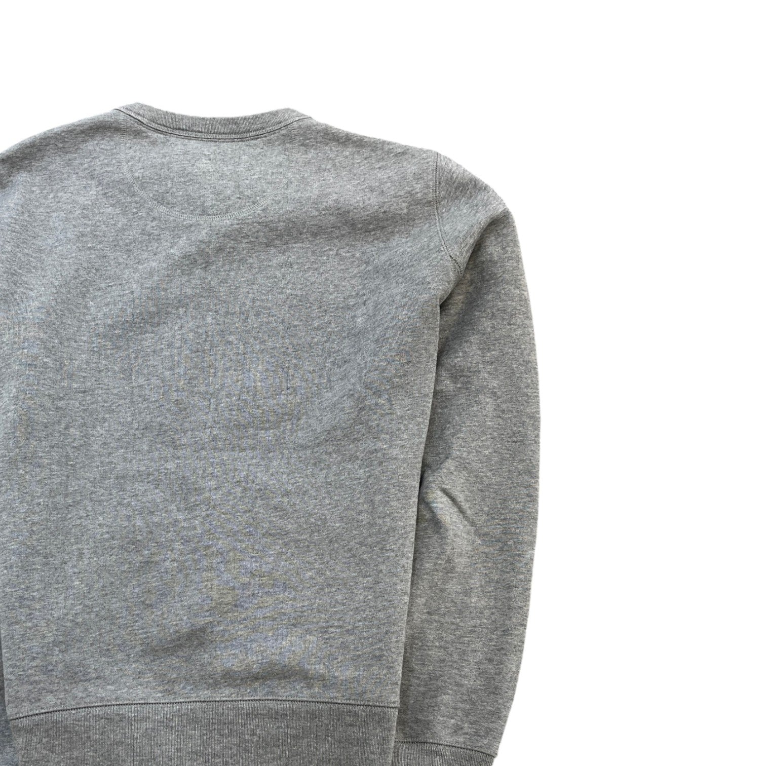 Men's Embroidered Logo Jumper Grey Size M