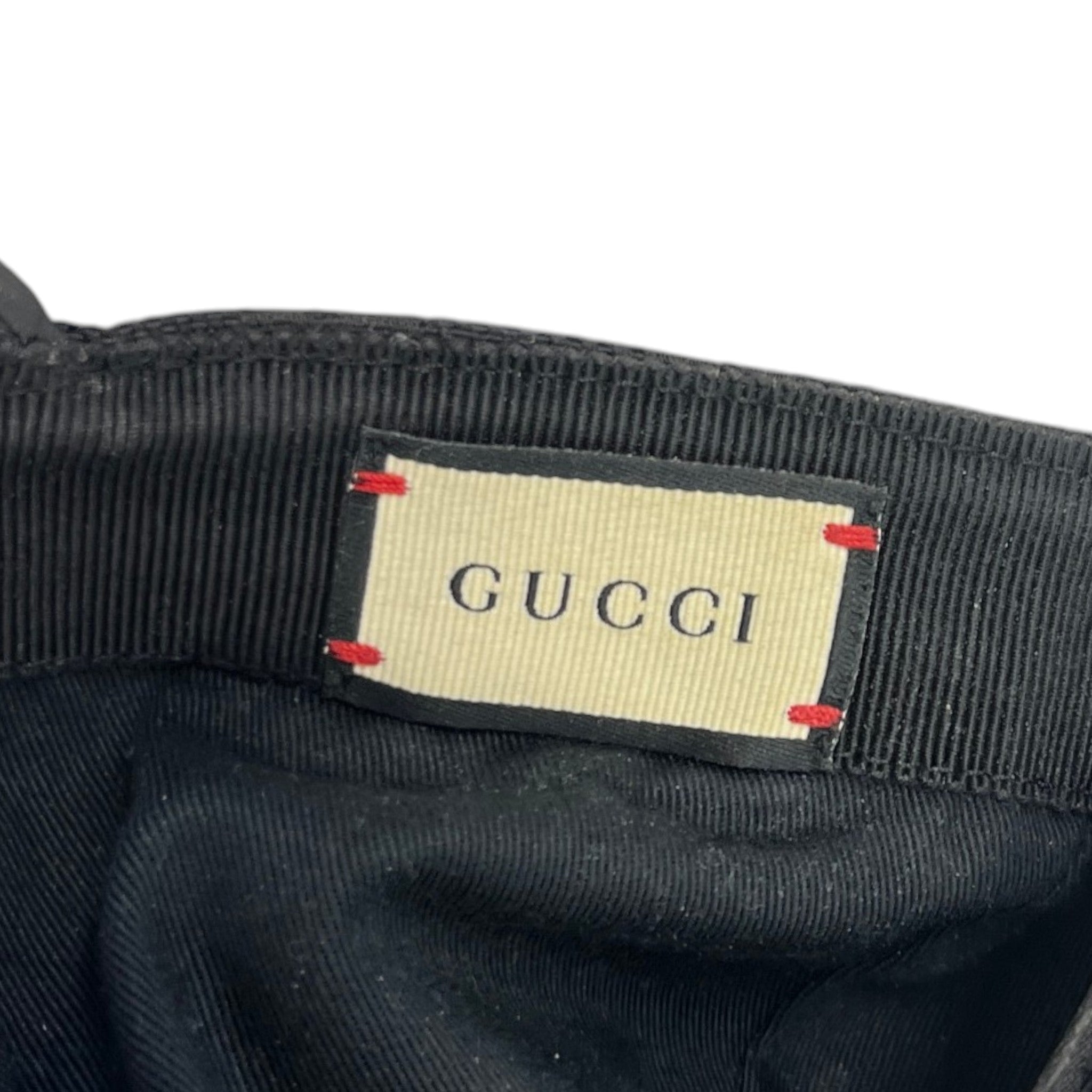 Men's Gg Supreme Cap Black Size M