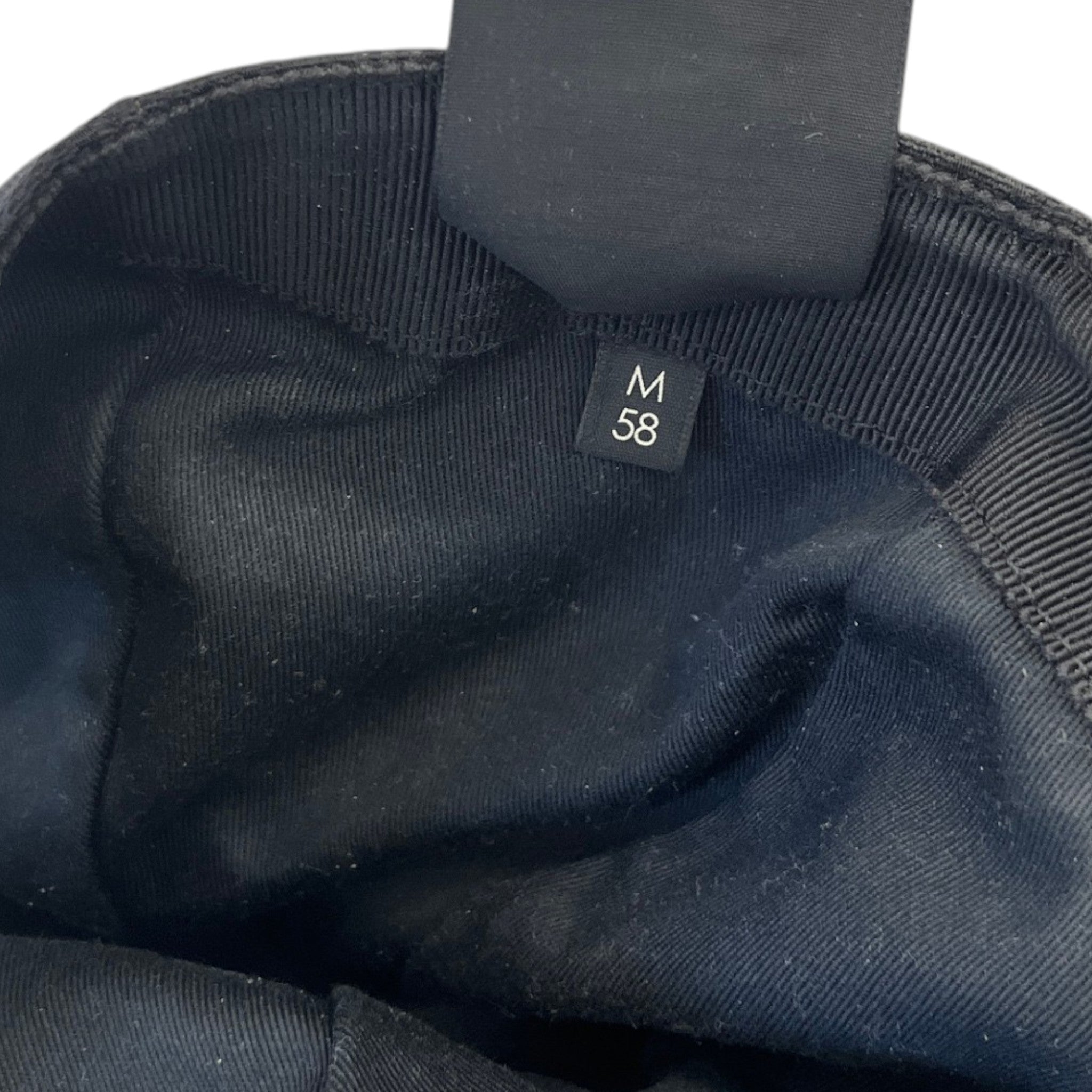 Men's Gg Supreme Cap Black Size M