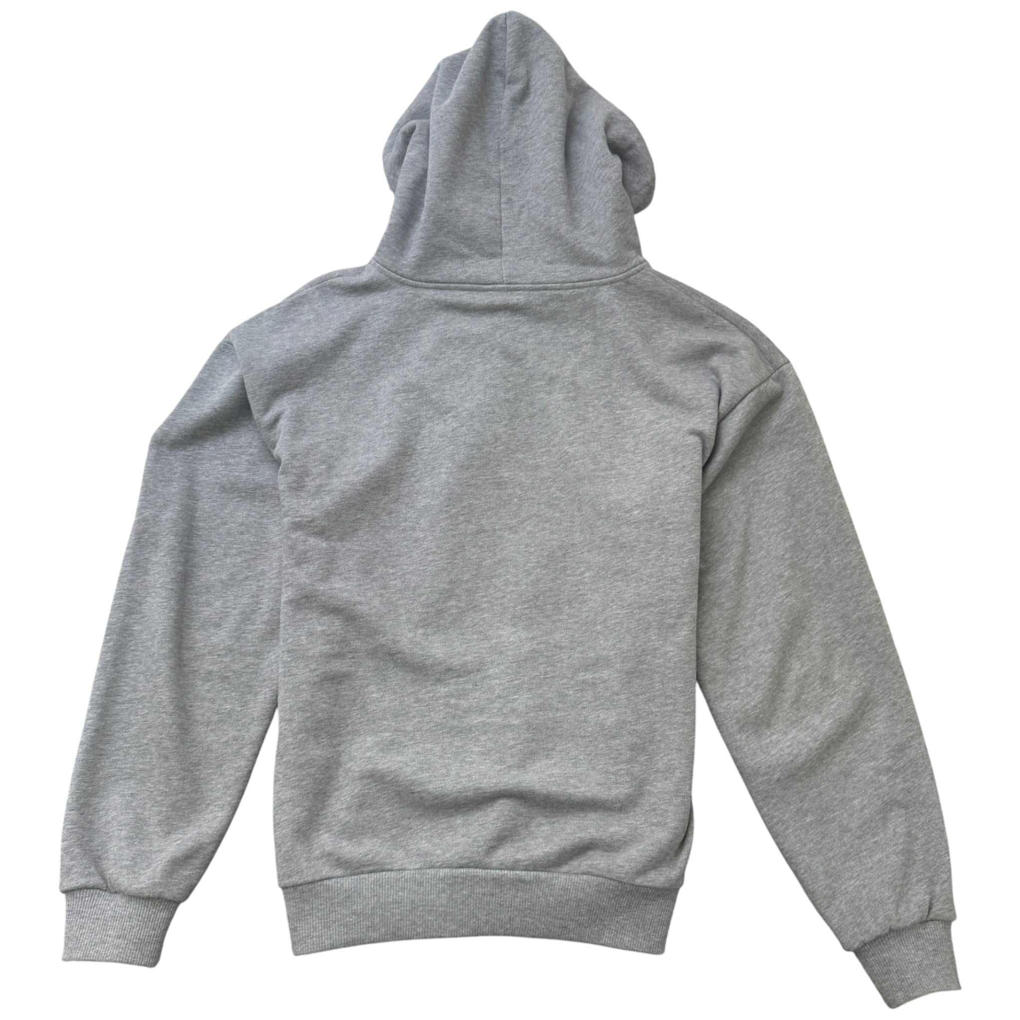 Men's Logo Drawstrings Hoodie Grey Size S