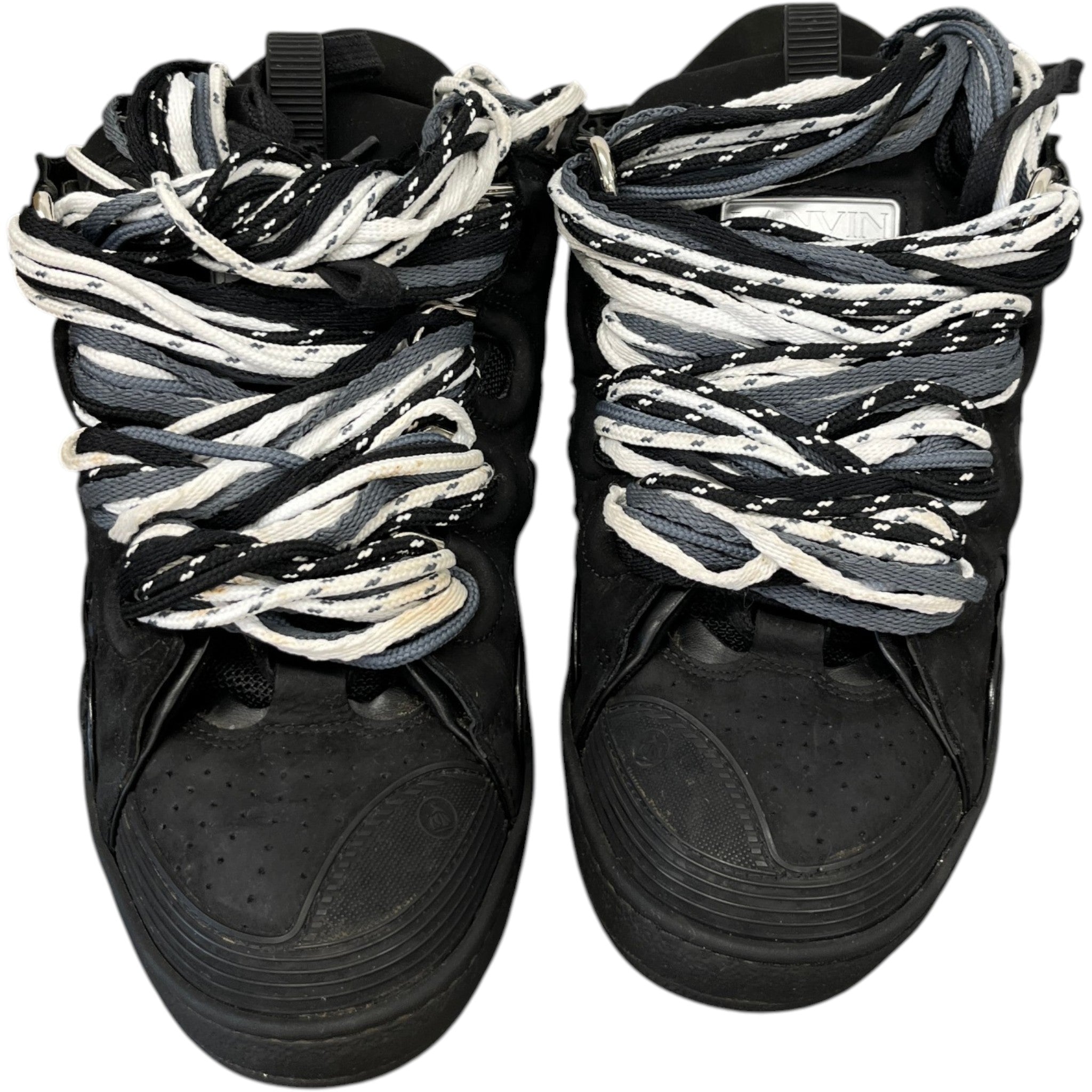 Men's Curb Low Trainers Black Size EU 42 / UK 8