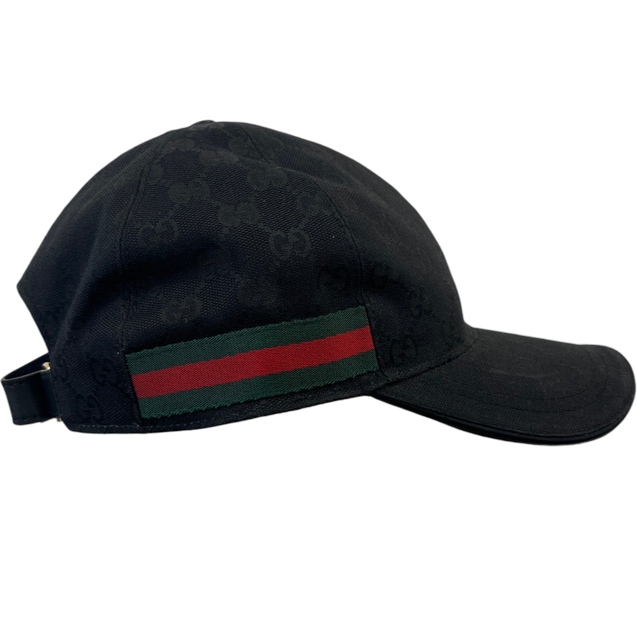 Men's Gg Supreme Cap Black Size M