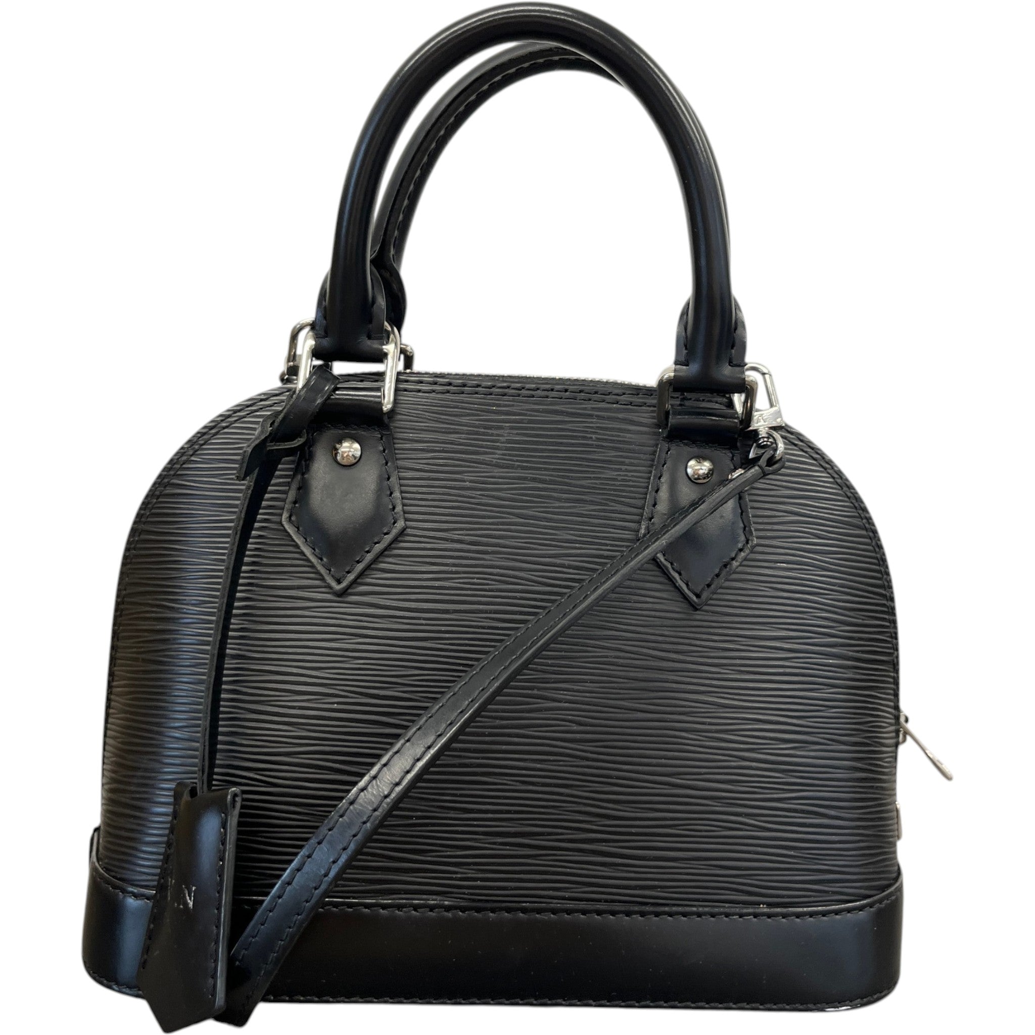 Women's Alma Bb Epi Handbag Black