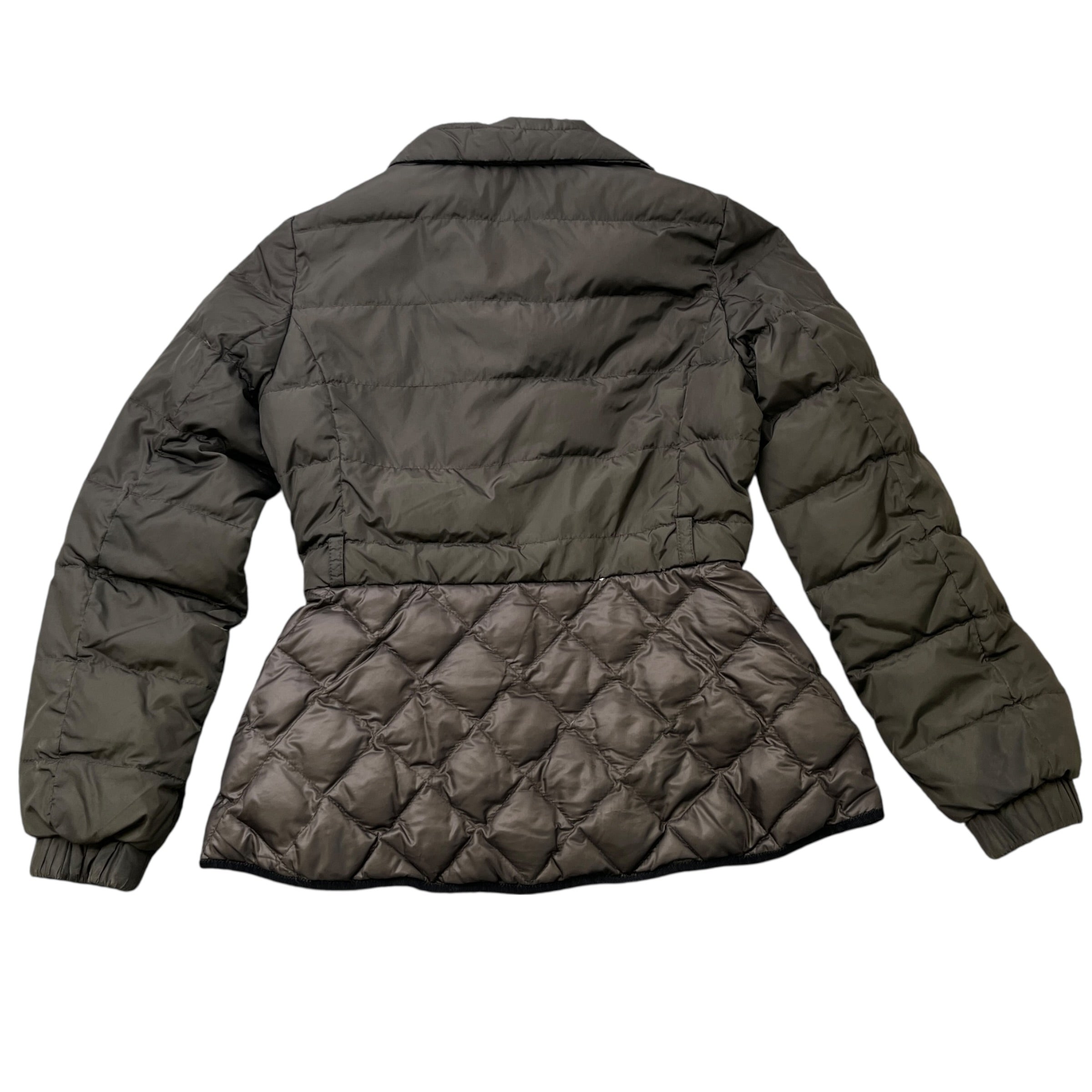 Women's Valeriane Girls Age 10 Down Jacket Khaki Size XXS