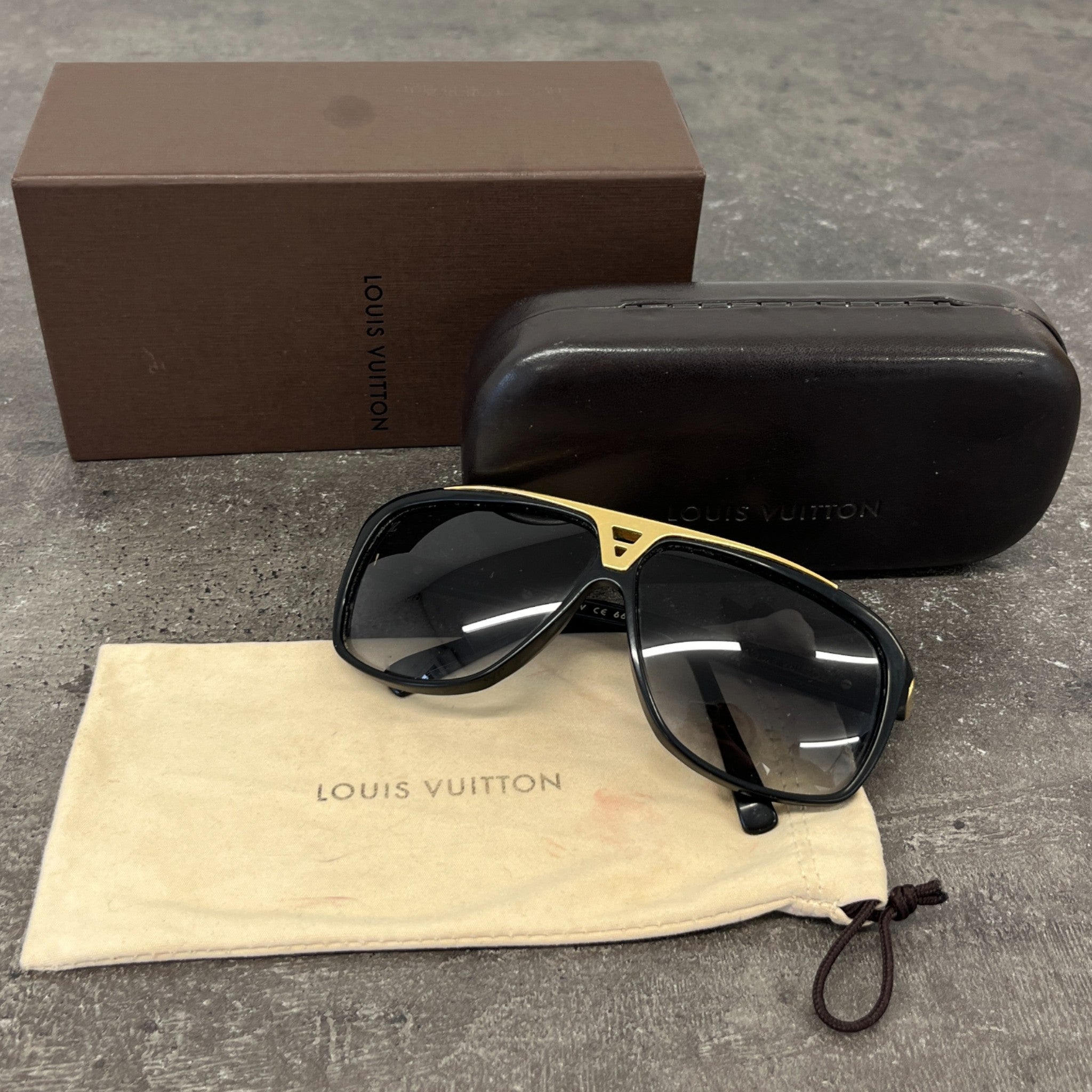 Men's Evidence Millionaire Sunglasses Black