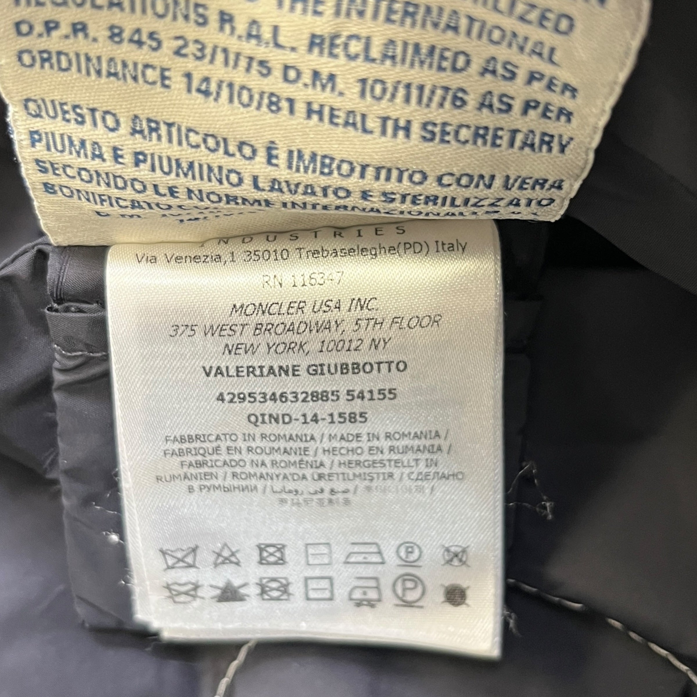 Women's Valeriane Girls Age 10 Down Jacket Khaki Size XXS