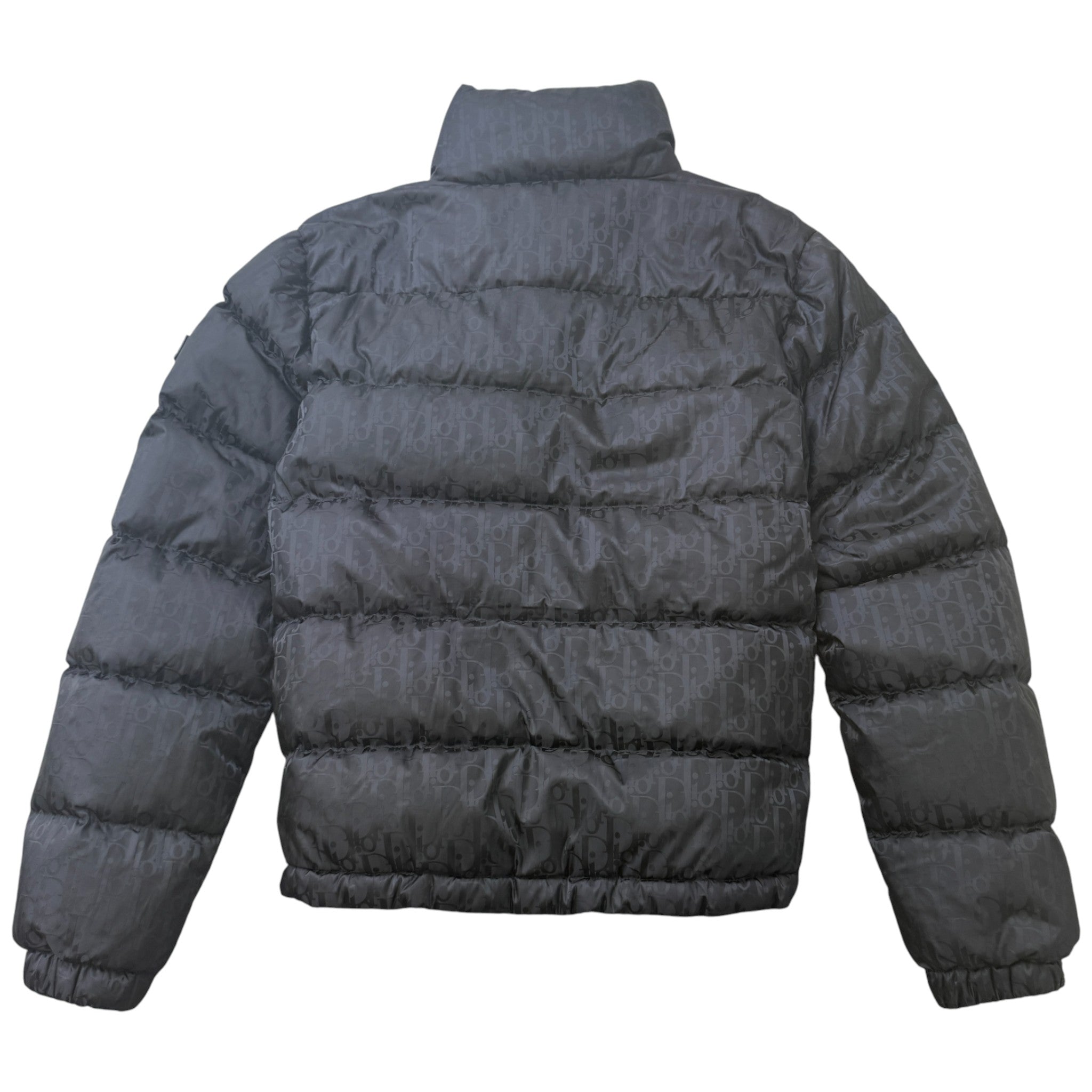 Men's Oblique Down Jacket Black Size XXS