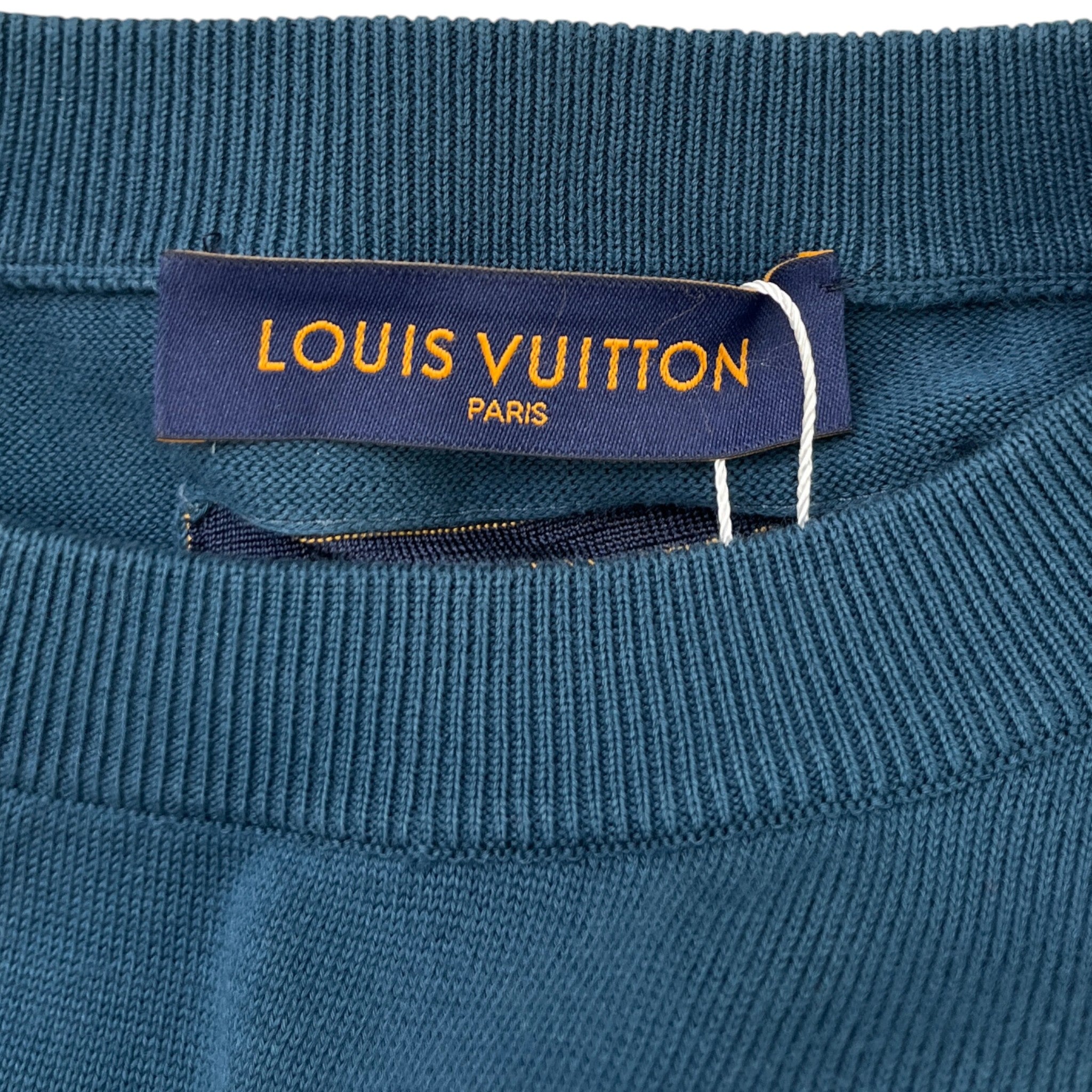 Men's Jazz Trumpeter T-Shirt Blue Size L