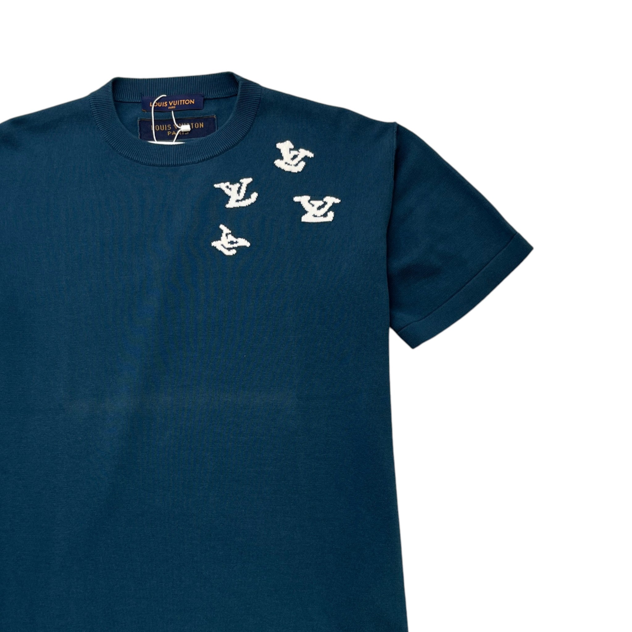 Men's Jazz Trumpeter T-Shirt Blue Size L