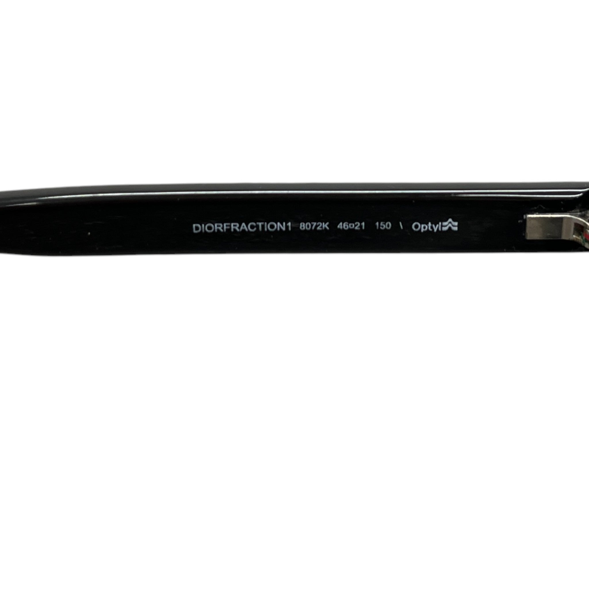 Men's Diorfraction1 Sunglasses Black