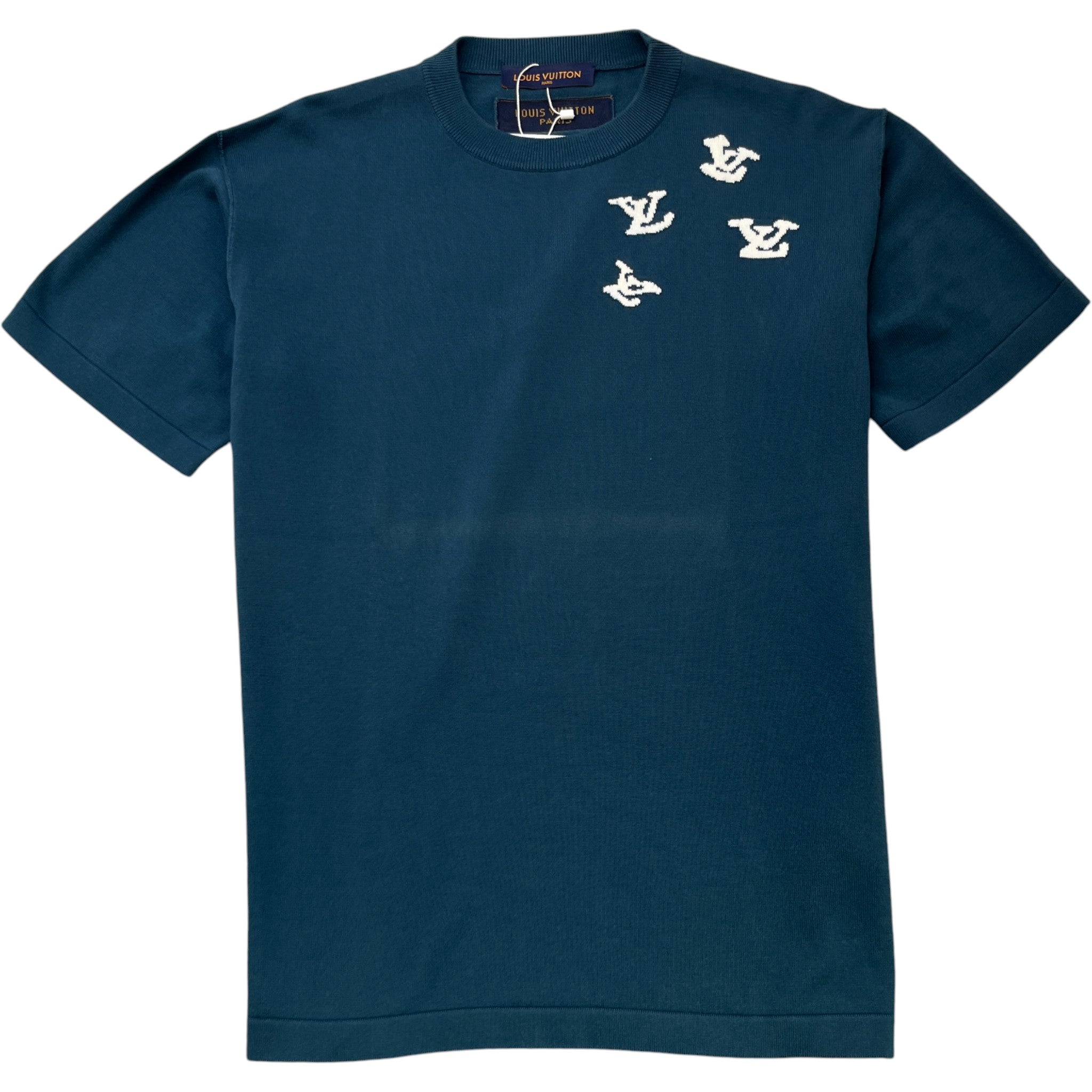 Men's Jazz Trumpeter T-Shirt Blue Size L