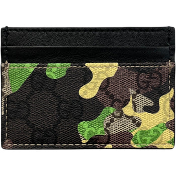 Men's Gg Supreme Camouflage Card Holder Multi-Coloured