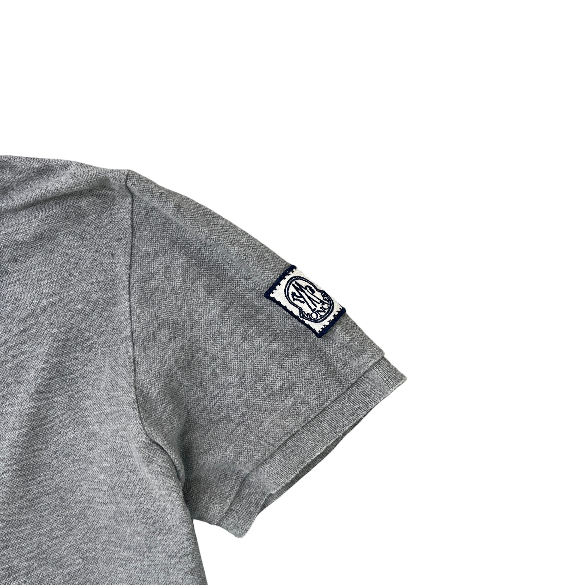 Men's Gamme Bleu Maglia Polo Shirt Grey Size M