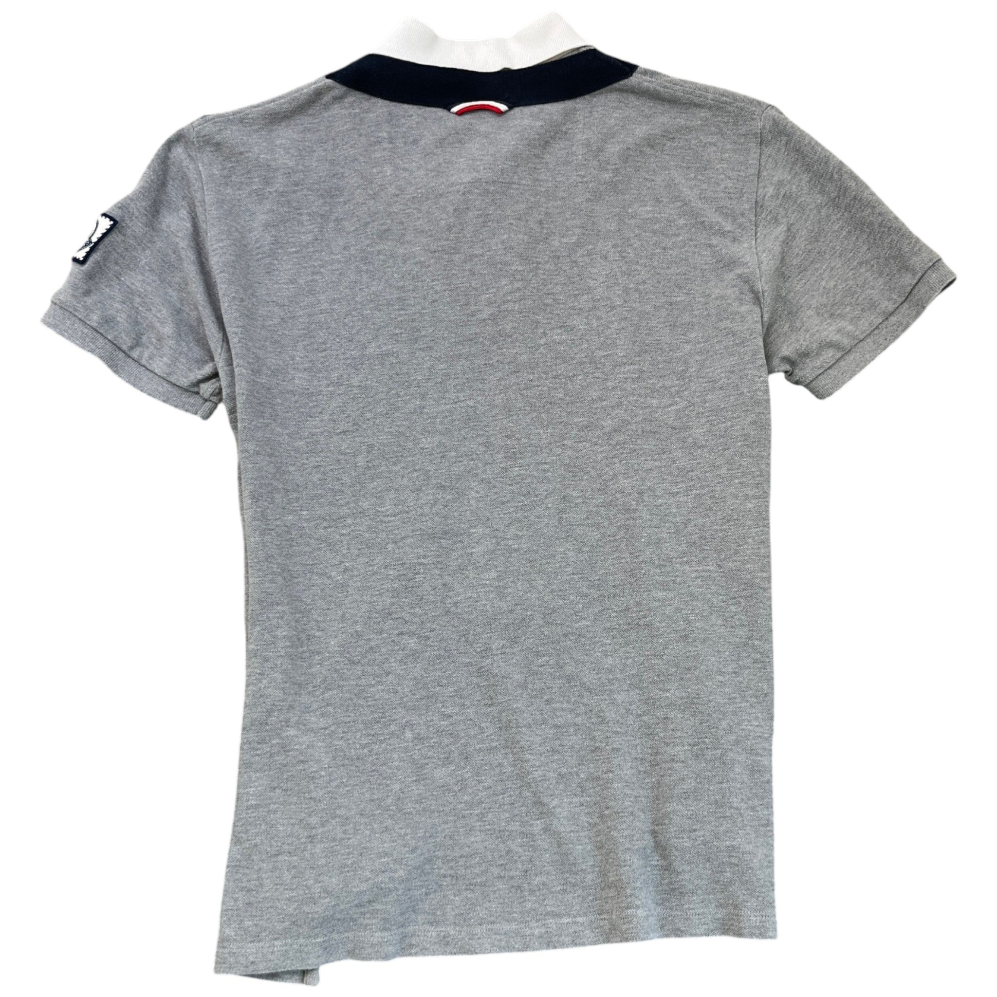 Men's Gamme Bleu Maglia Polo Shirt Grey Size M