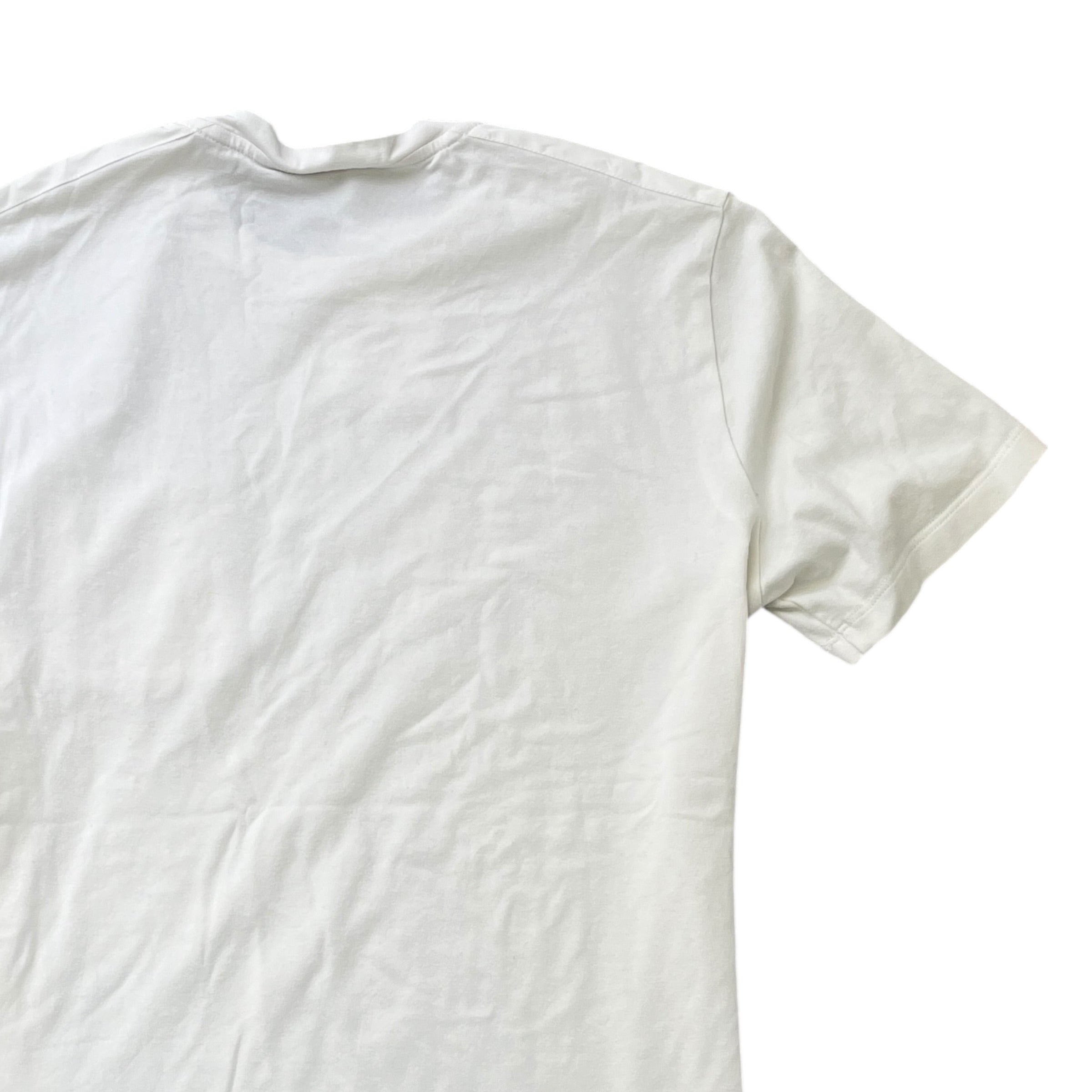 Men's Tab Logo T-Shirt White Size XS