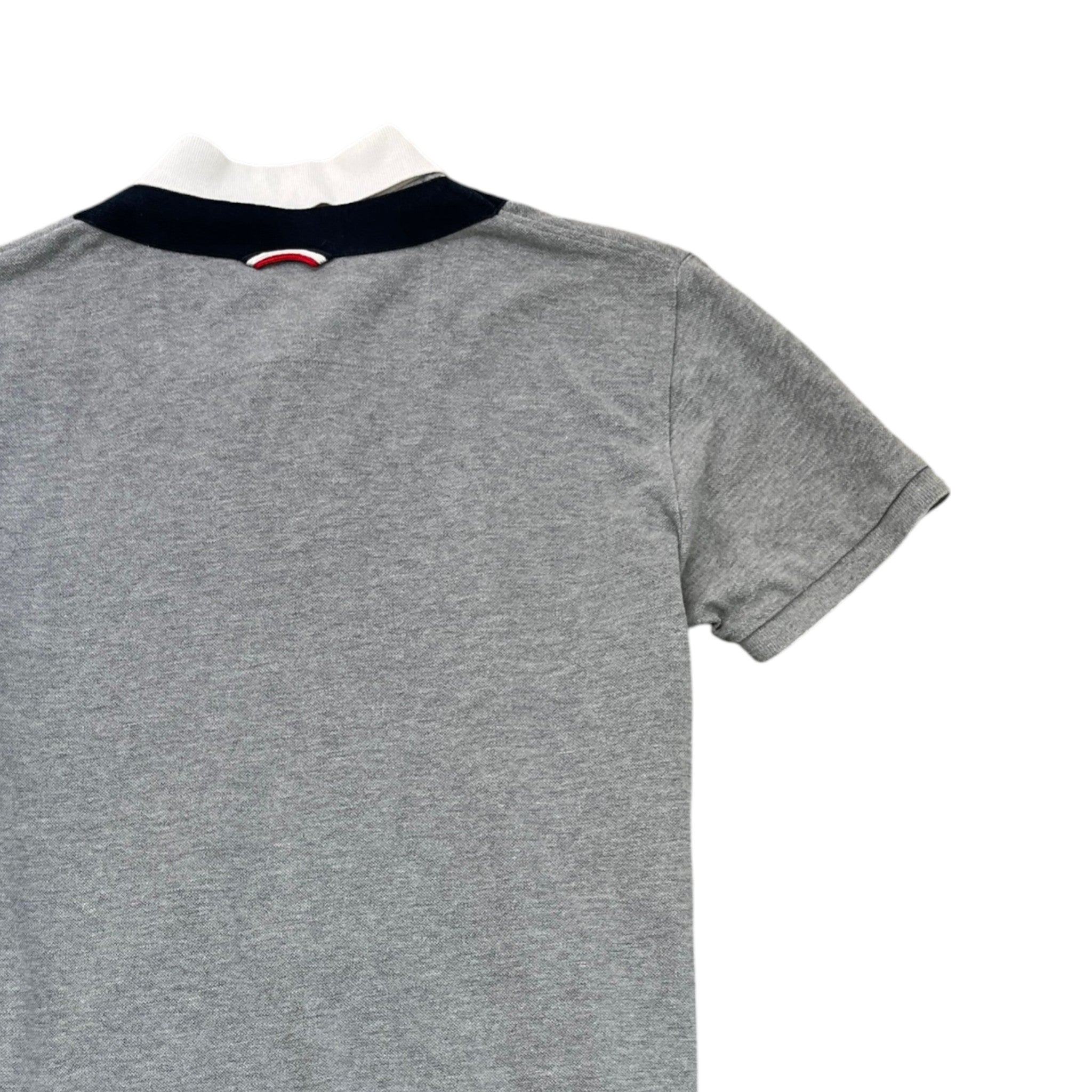 Men's Gamme Bleu Maglia Polo Shirt Grey Size M