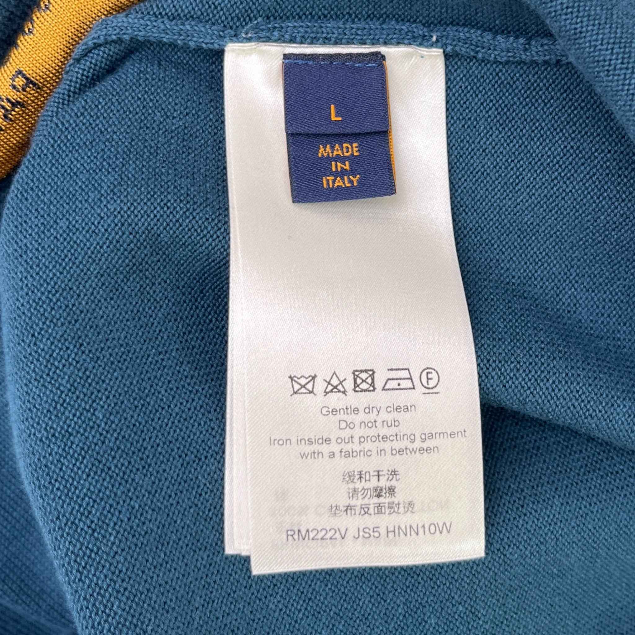 Men's Jazz Trumpeter T-Shirt Blue Size L