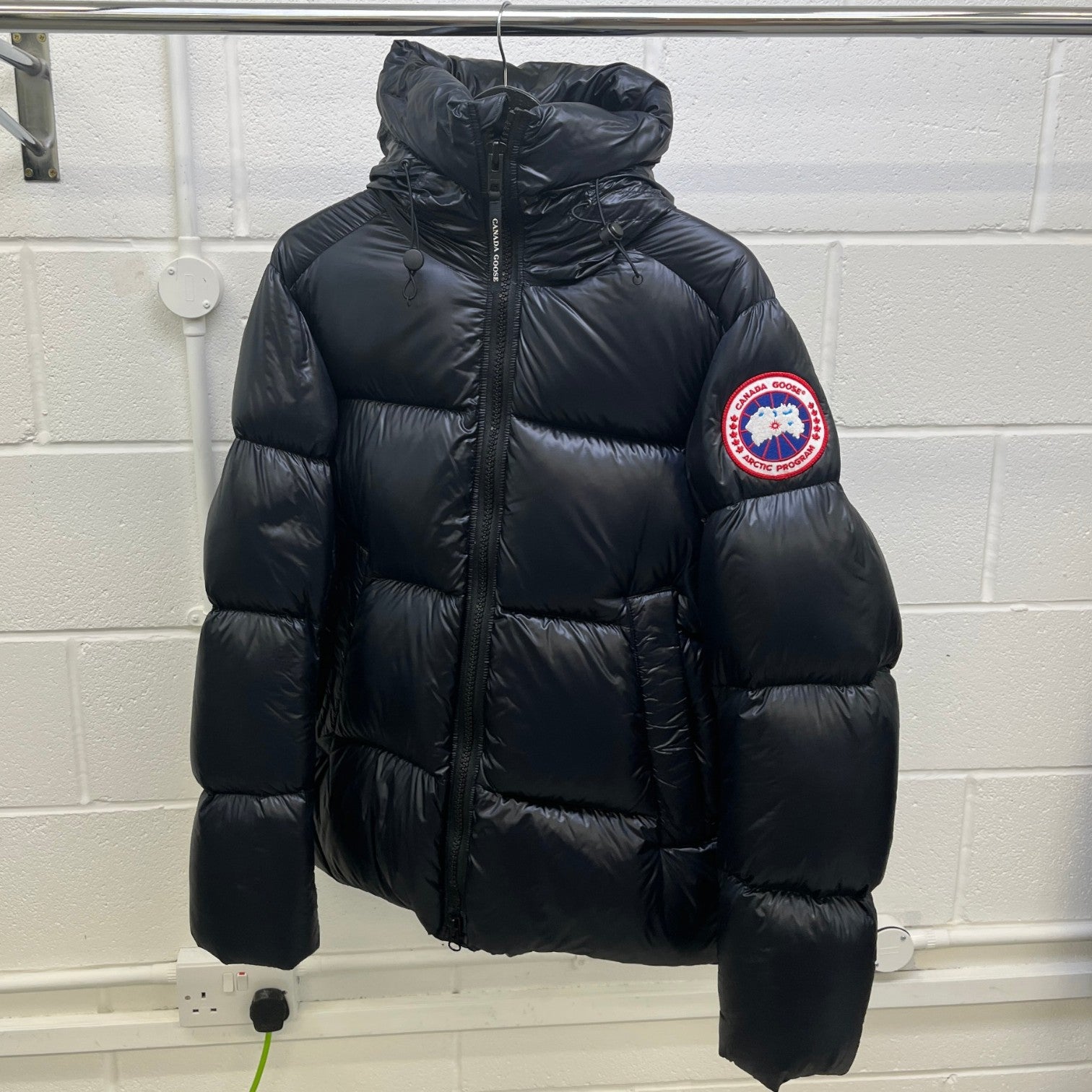 Men's Crofton Down Jacket Black Size M