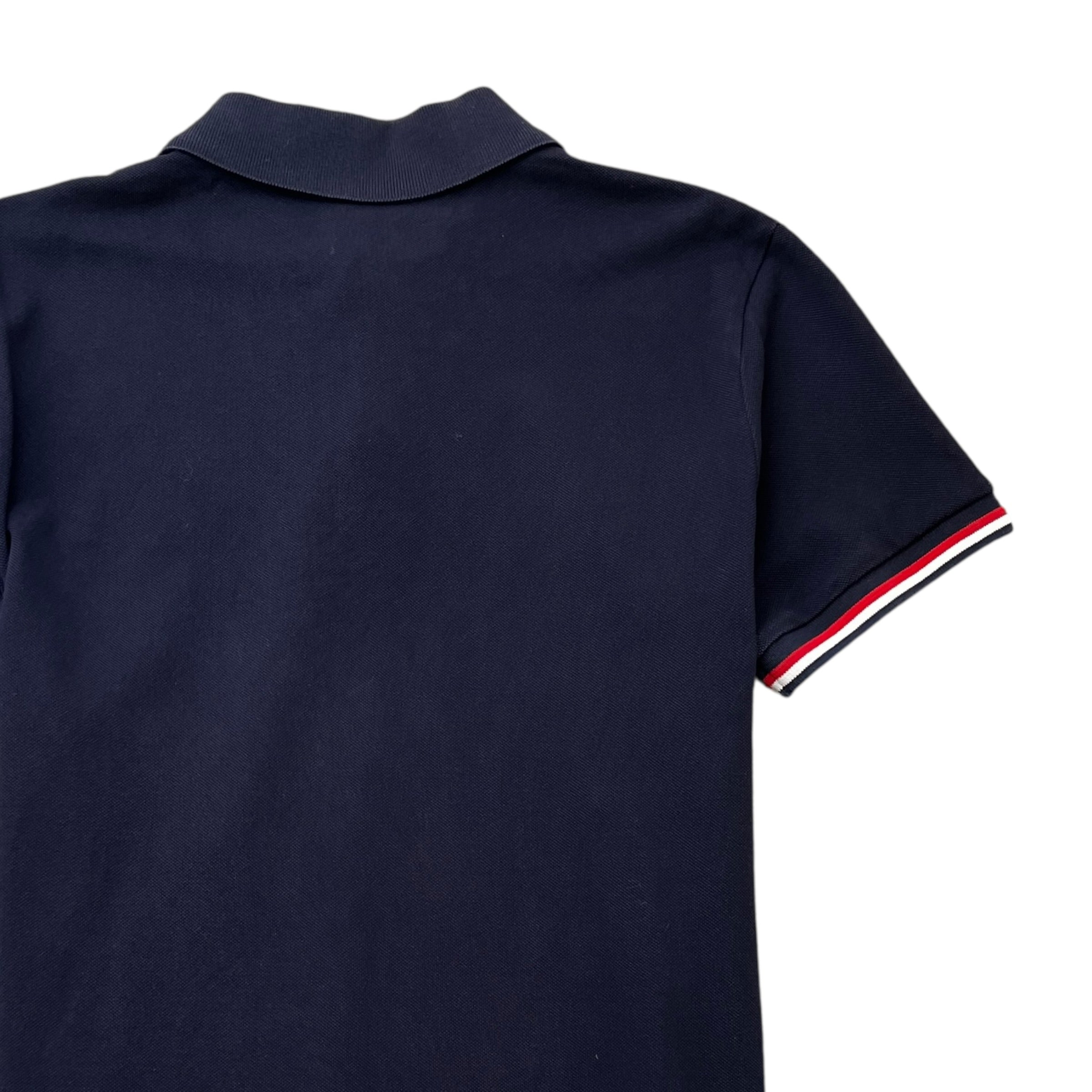 Men's Maglia Polo Shirt Navy Size M