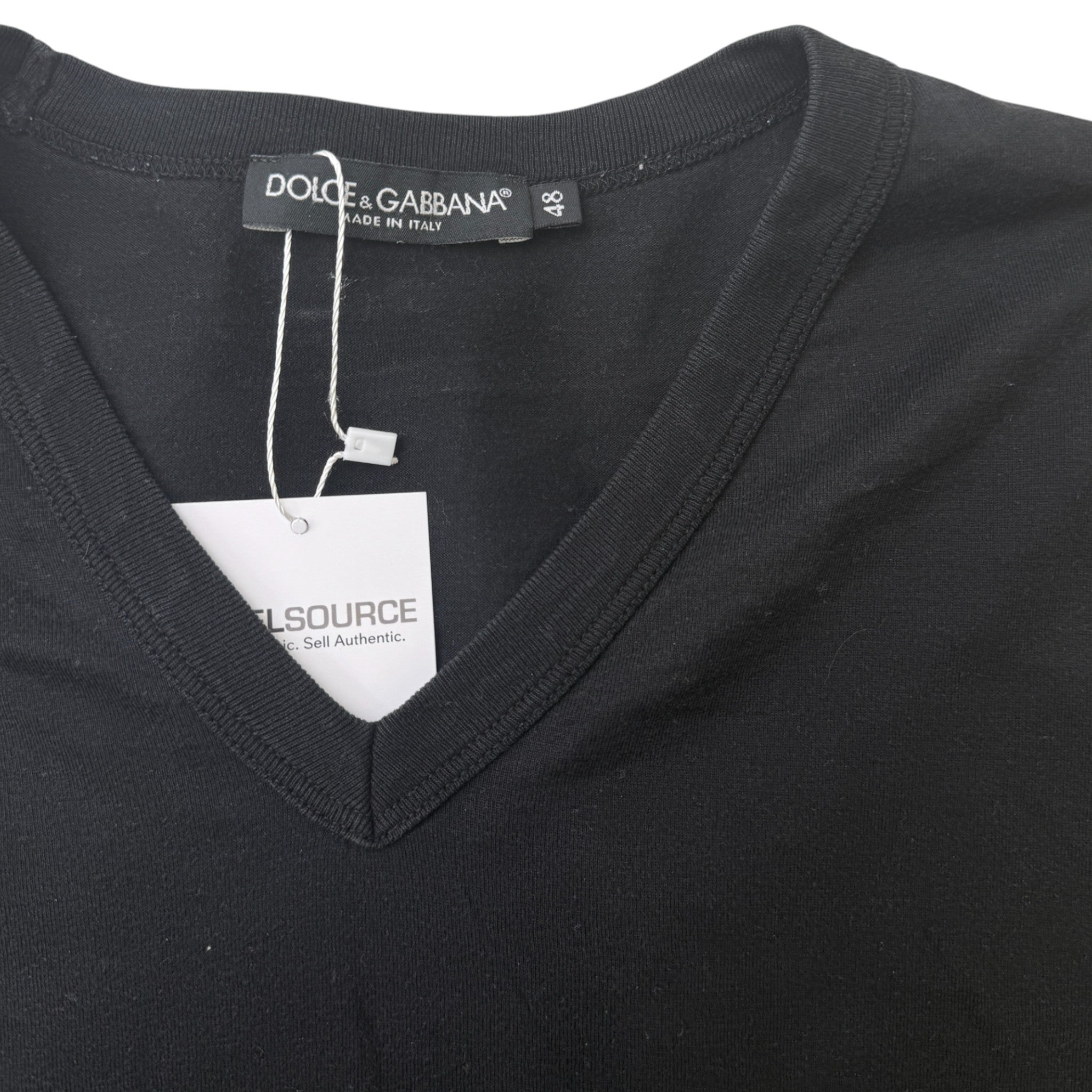 Men's Printed Logo T-Shirt Black Size IT 48 / UK M