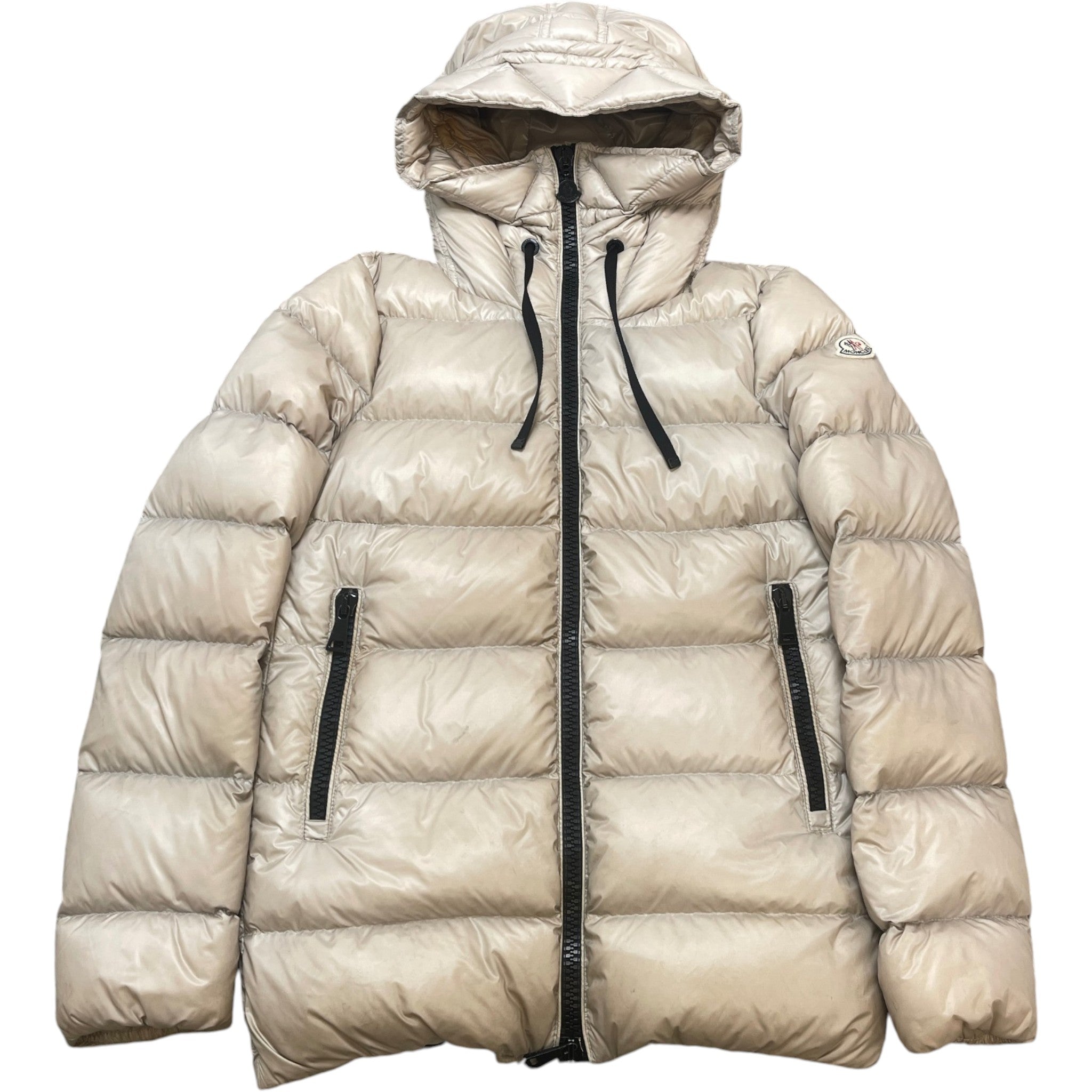 Women's Serinde Down Jacket Beige Size 1 / UK 10
