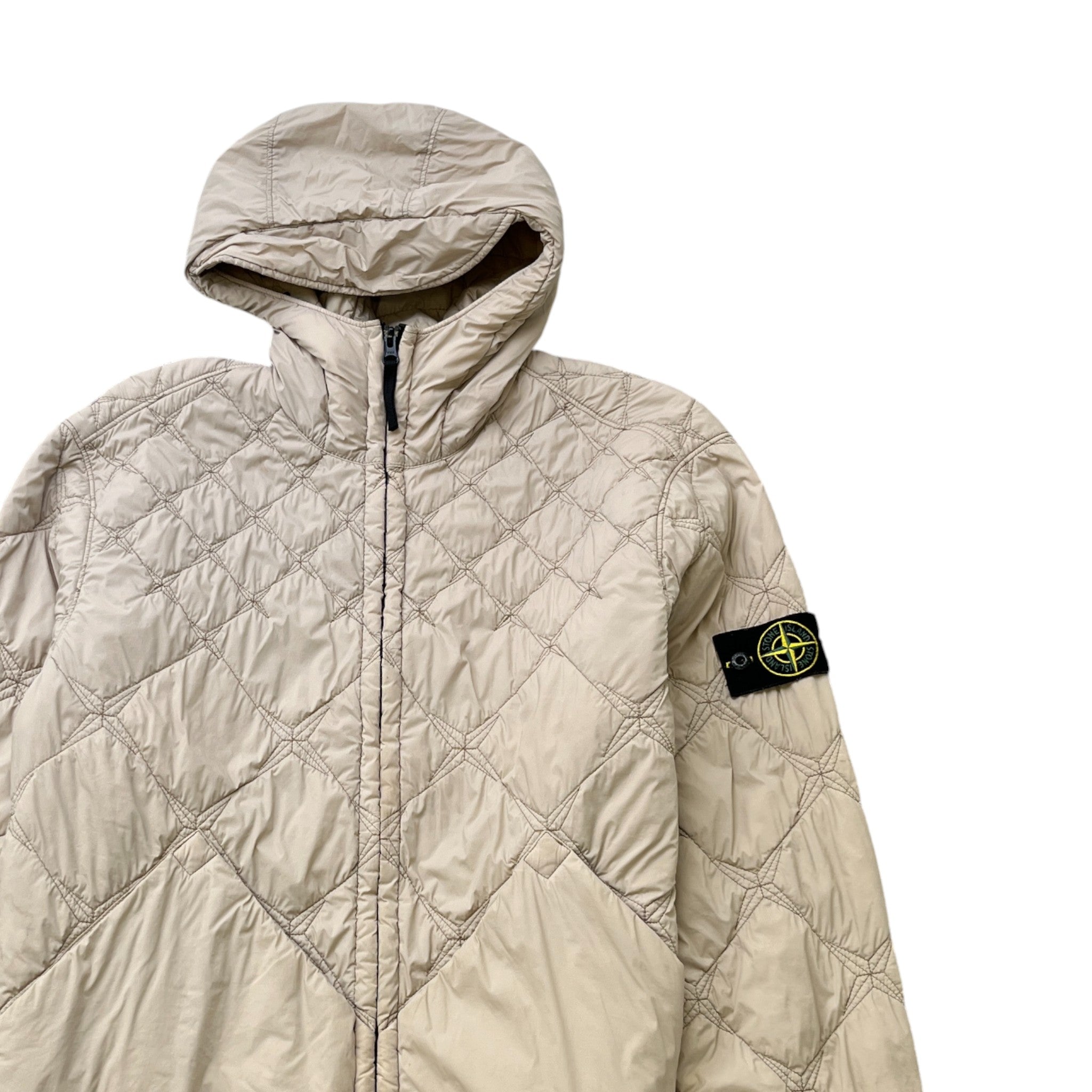 Men's Skin Touch Nylon Stella Jacket Cream Size L