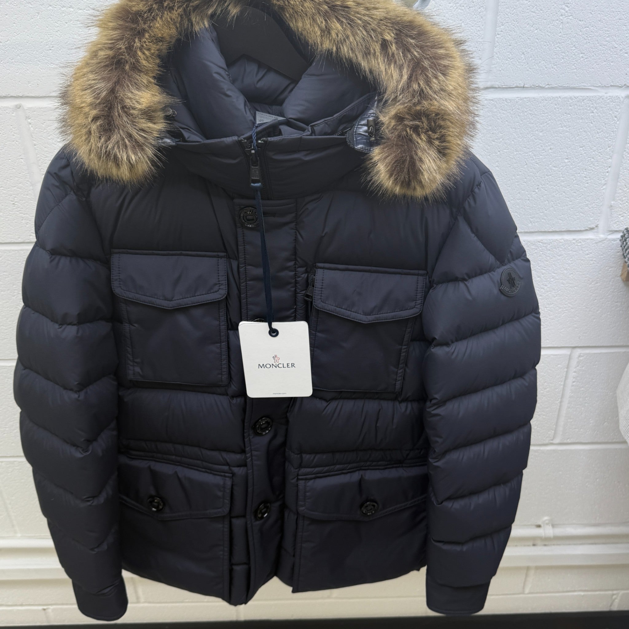 Men's Chevreuse Down Jacket Navy Size 2 / M