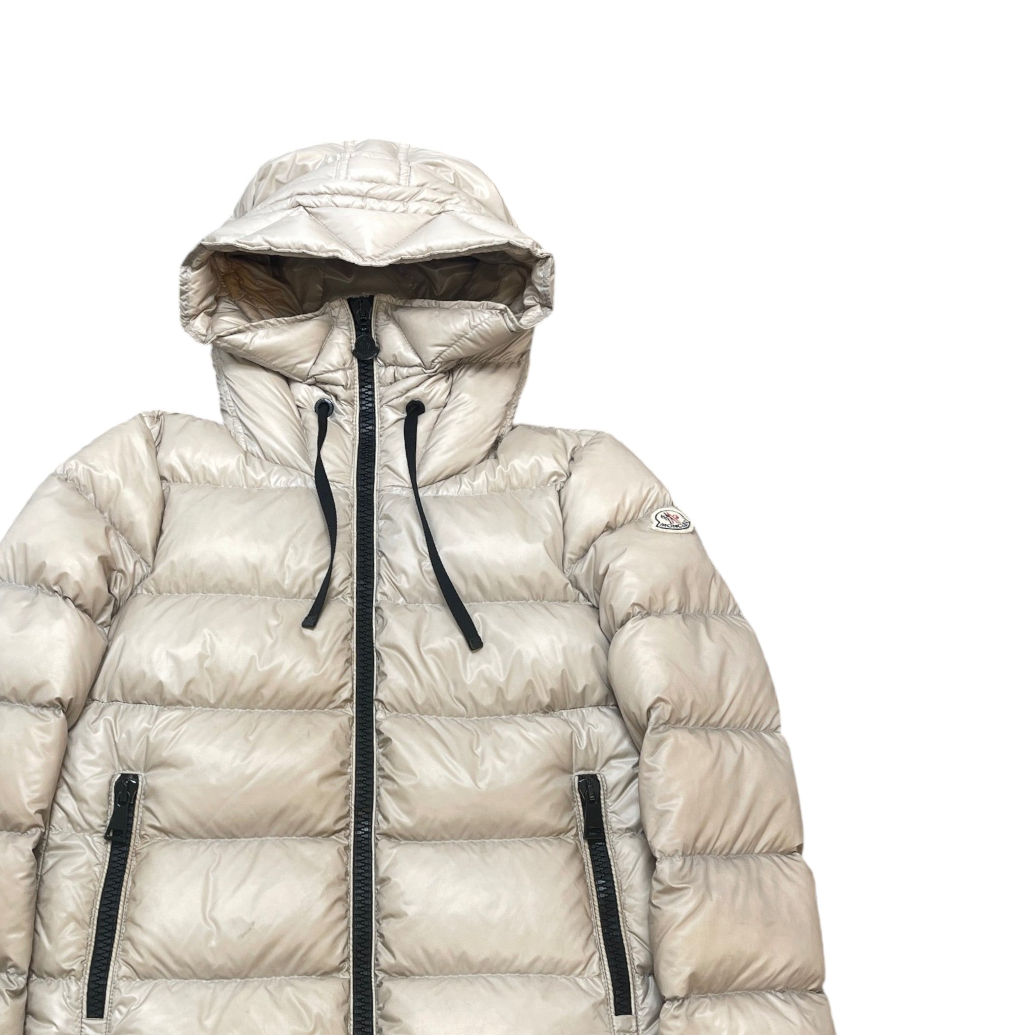 Women's Serinde Down Jacket Beige Size 1 / UK 10