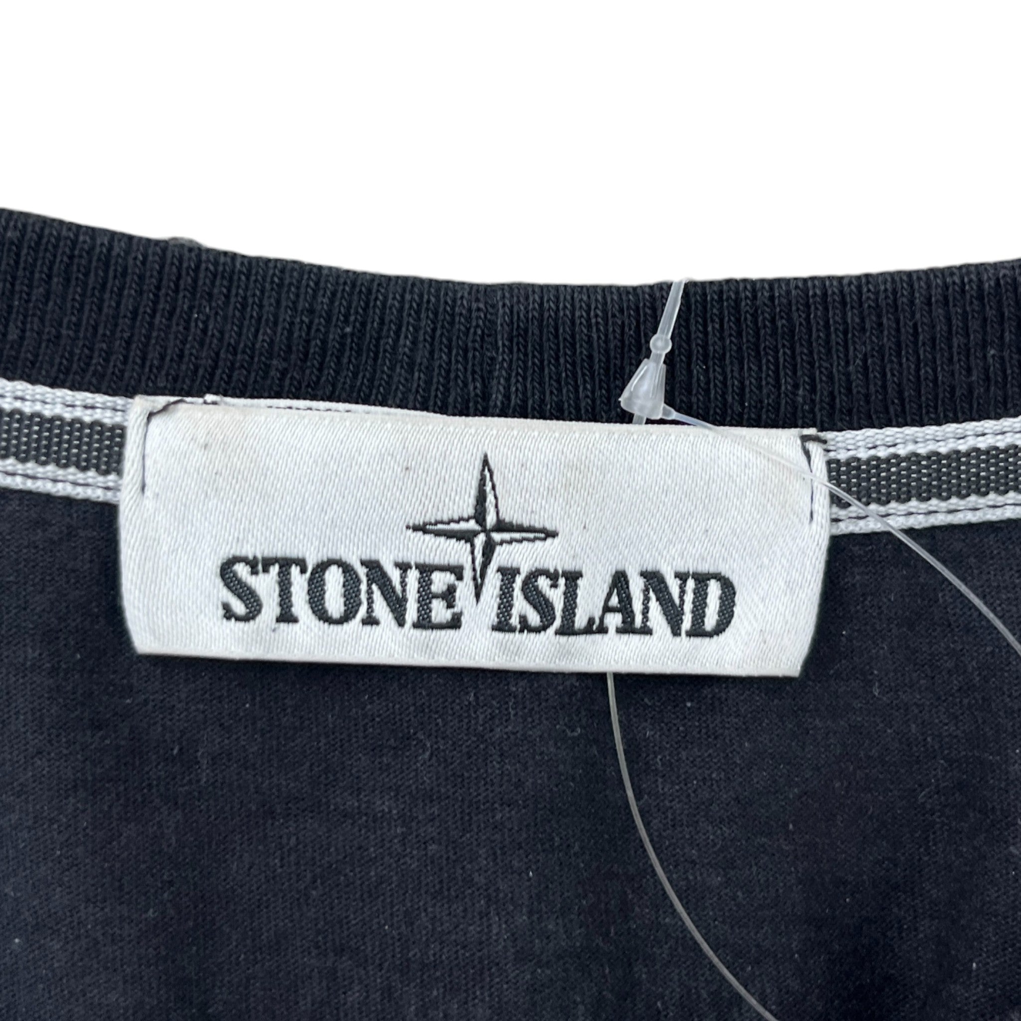 Men's Isola Di Pietra Graphic T-Shirt Black Size L