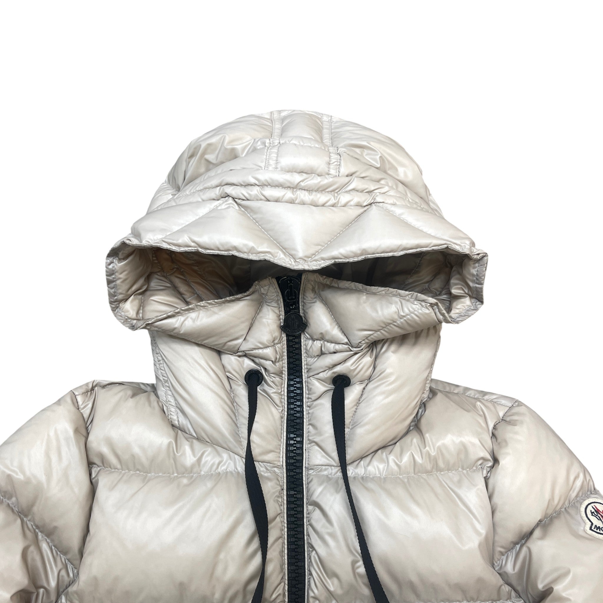 Women's Serinde Down Jacket Beige Size 1 / UK 10