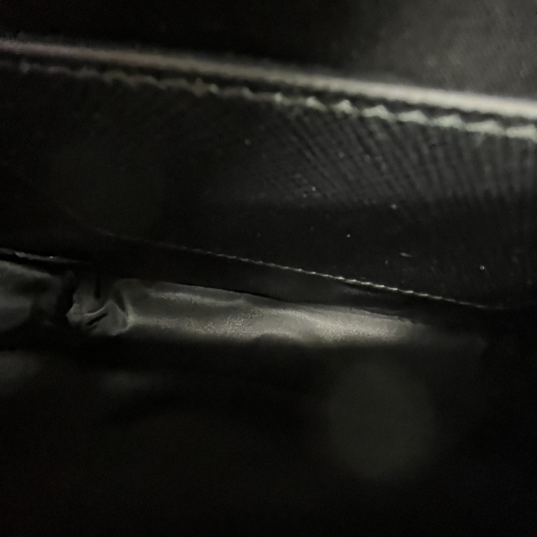 Men's Re-Nylon Saffiano Smartphone Case Bag Black