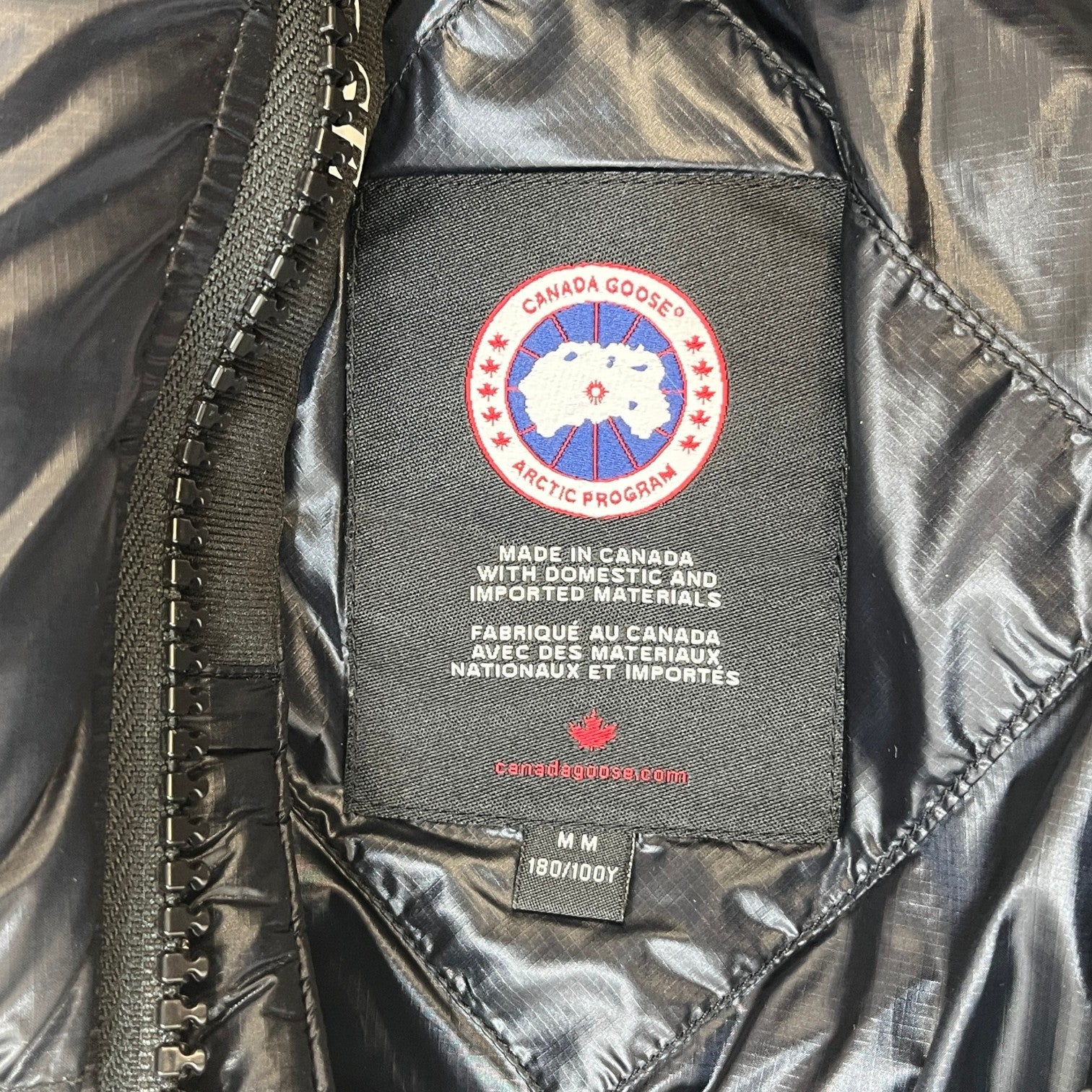 Men's Crofton Down Jacket Black Size M