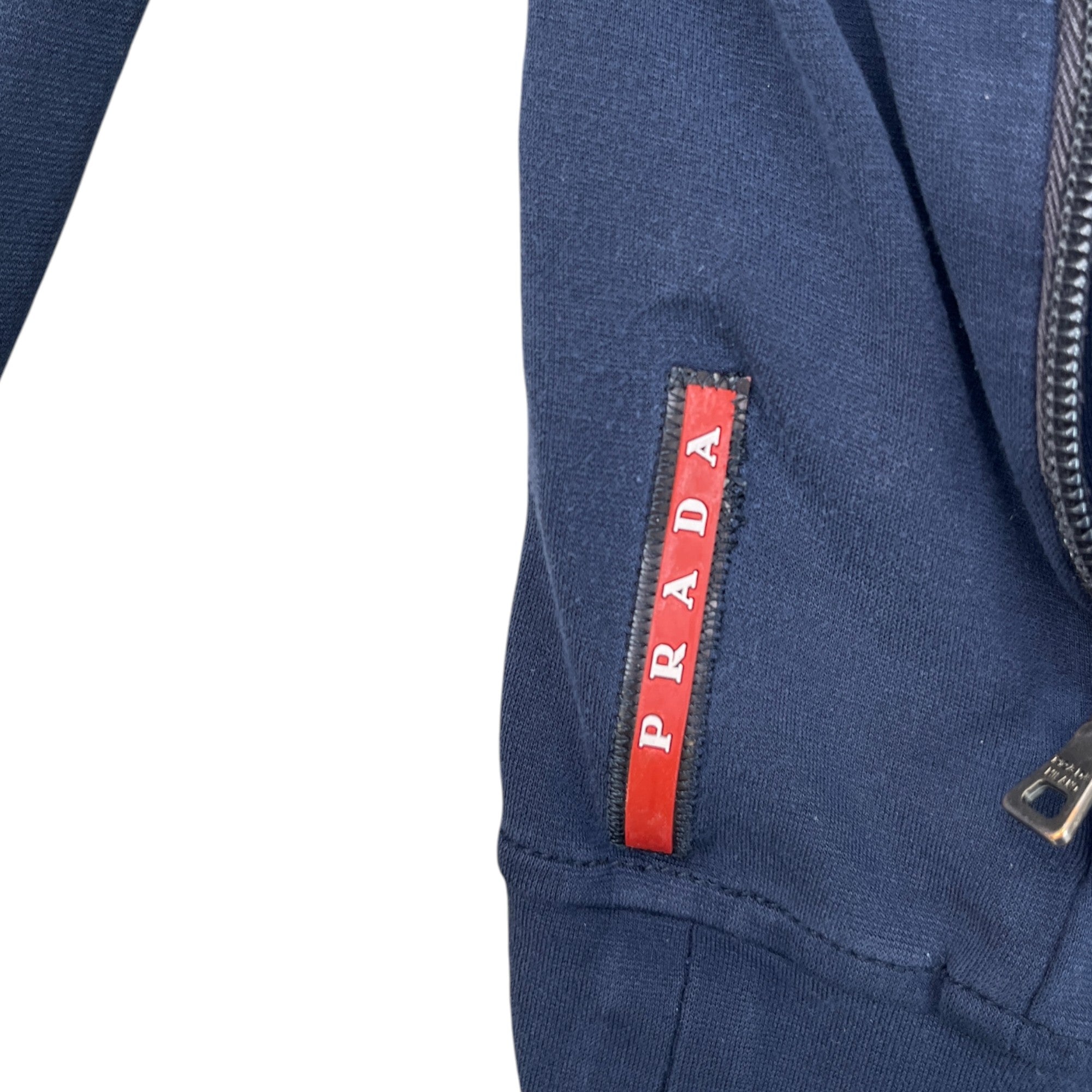 Men's Linear Rosa Logo Cardigan Navy Size XL