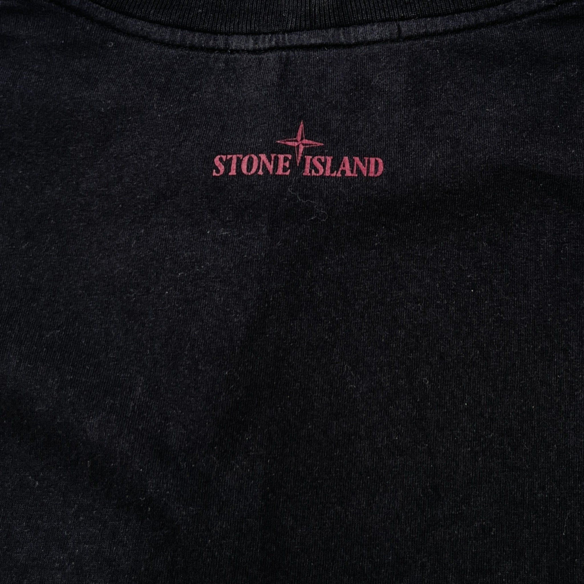 Men's Isola Di Pietra Graphic T-Shirt Black Size L