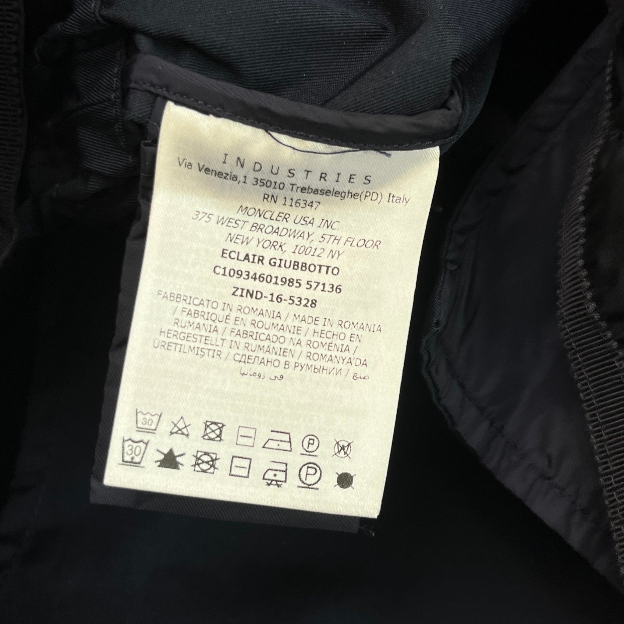 Women's Eclair Jacket Navy Size 3 / UK 14