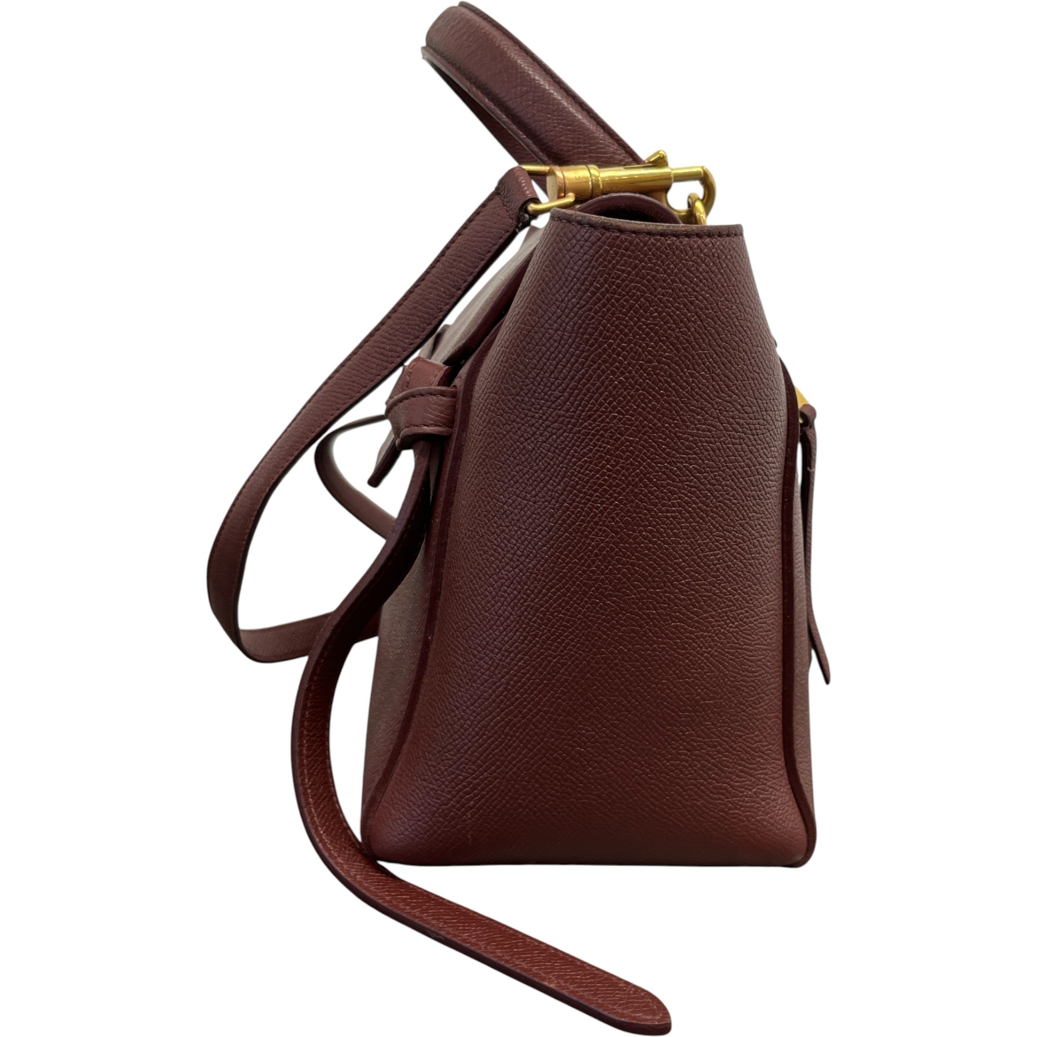 Women's Micro Belt Bag Burgundy