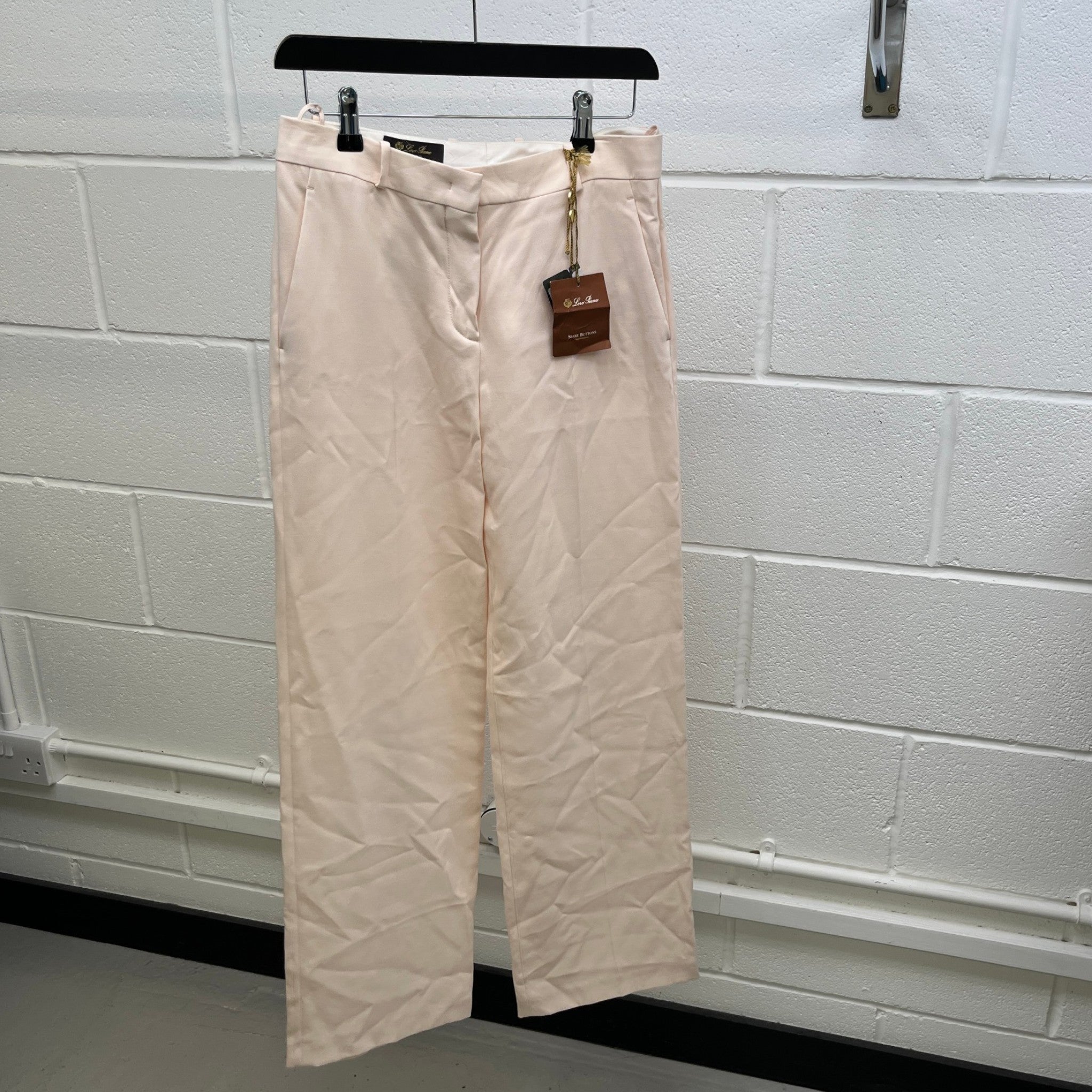 Women's Tailored Trousers Salmon Size S