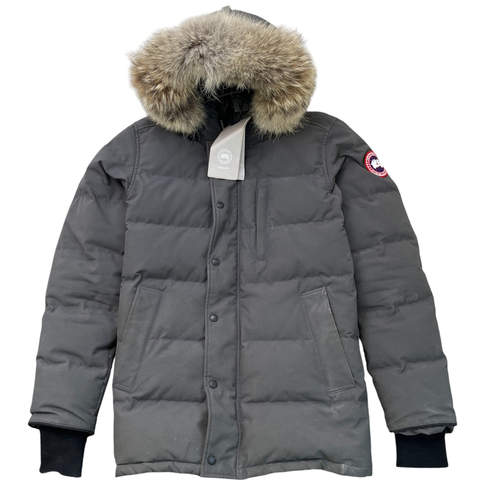 Men's Carson Down Jacket Charcoal Size L