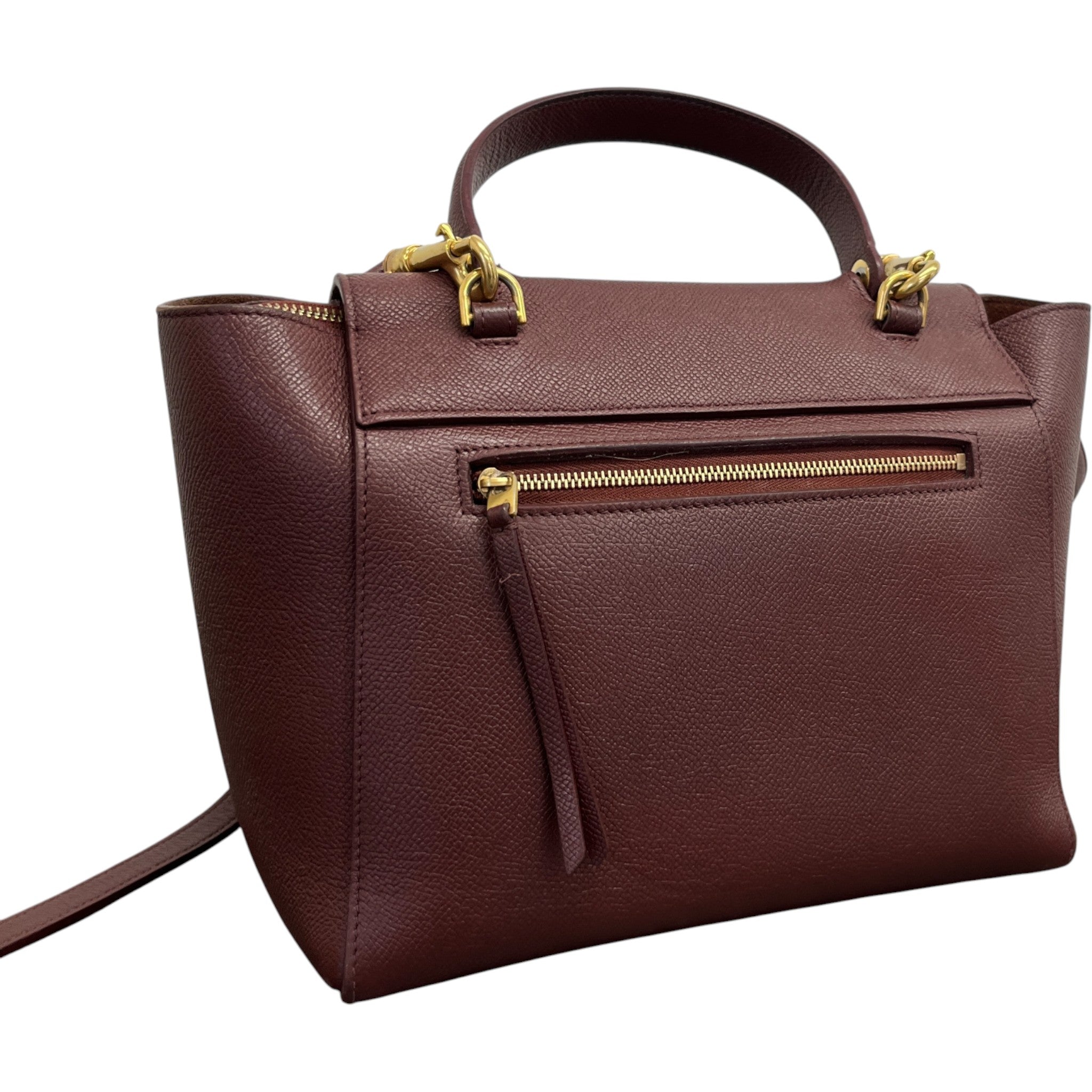 Women's Micro Belt Bag Burgundy