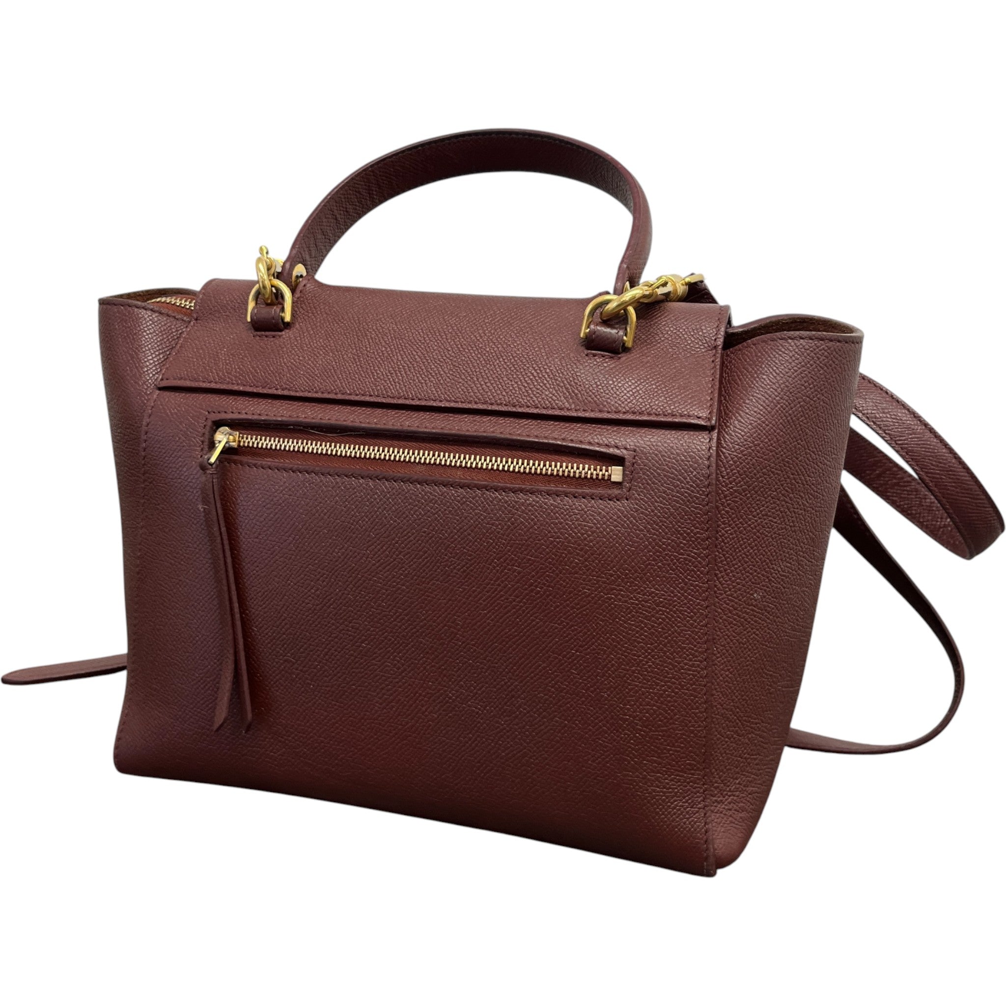 Women's Micro Belt Bag Burgundy
