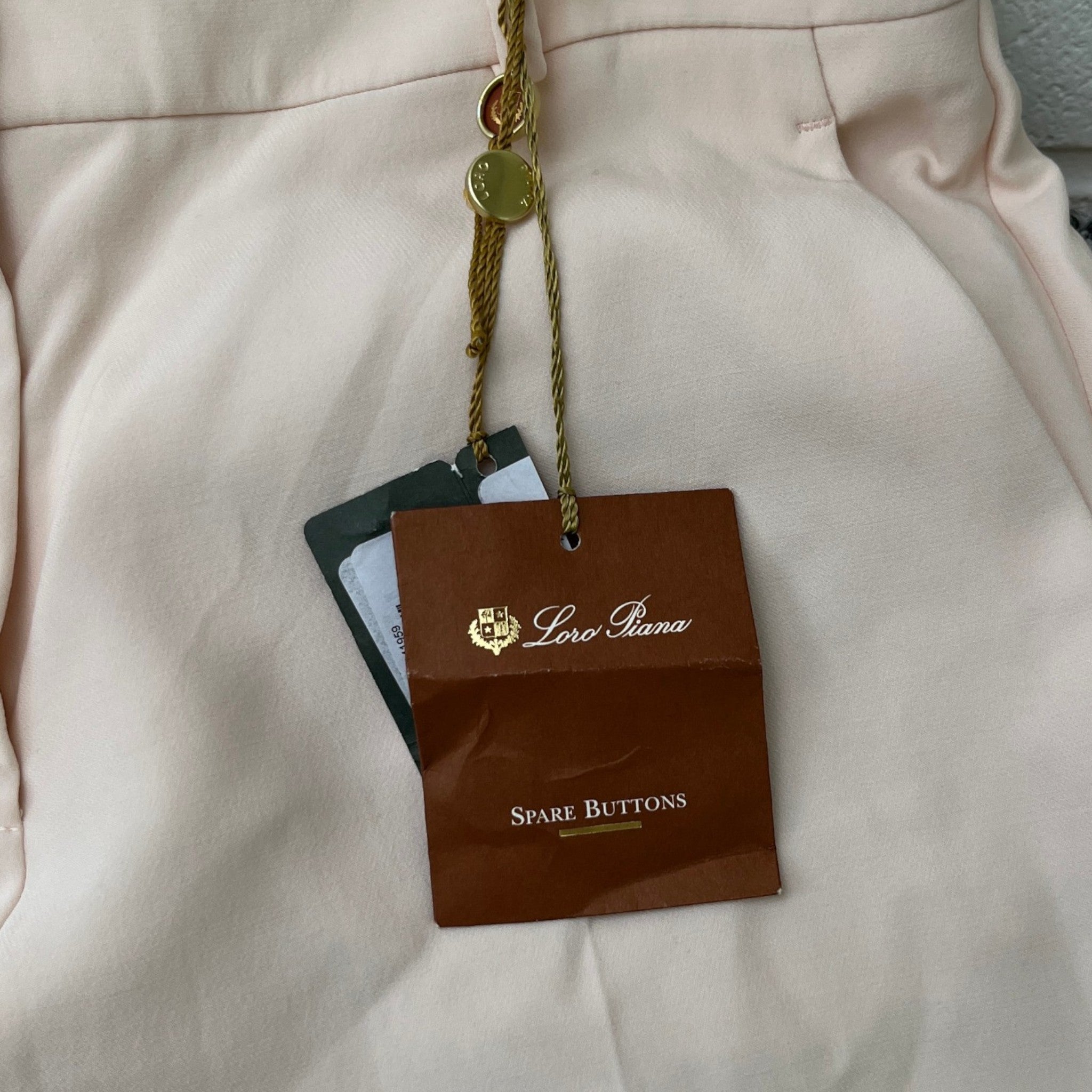 Women's Tailored Trousers Salmon Size S
