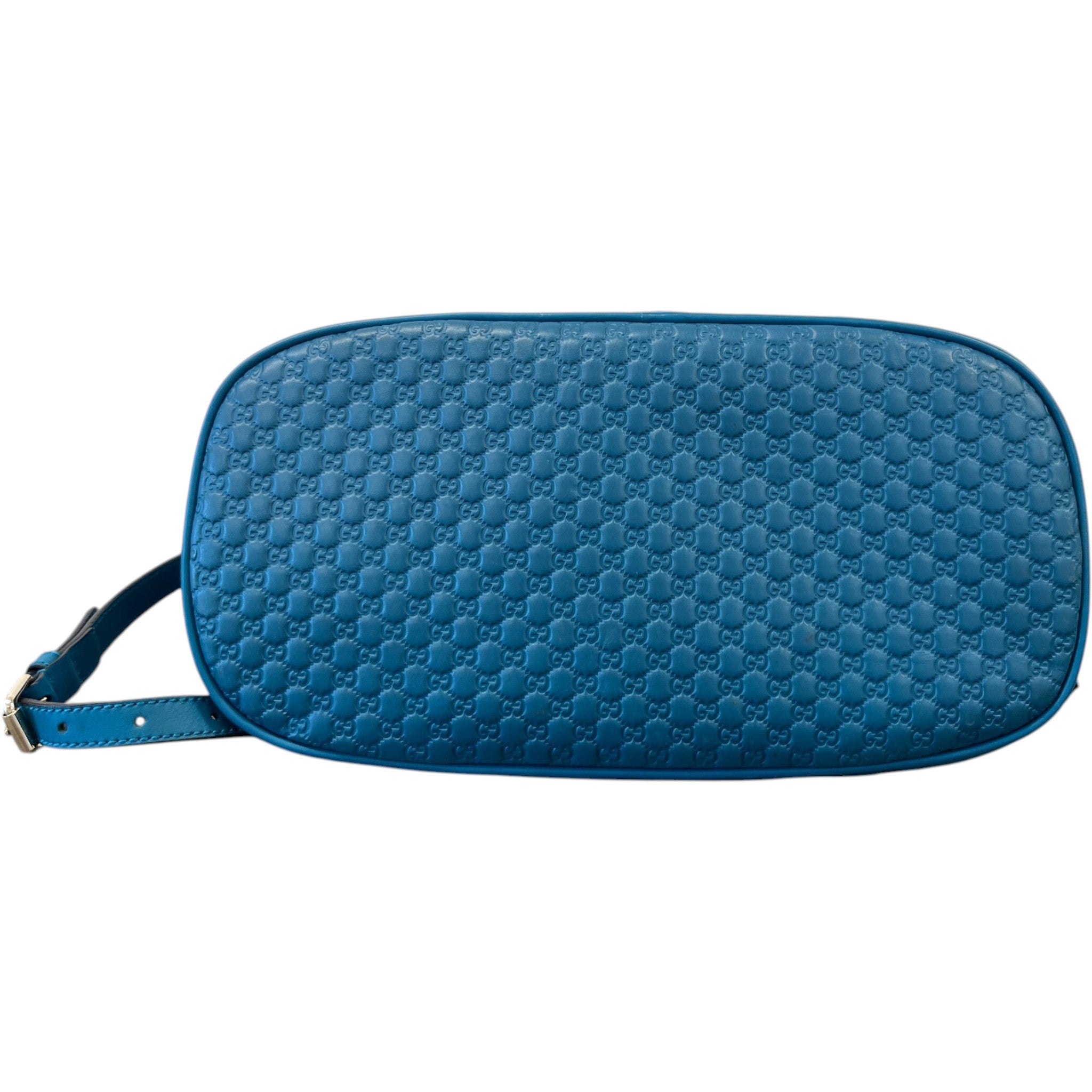 Women's Guccissima Dome Medium Bag Blue