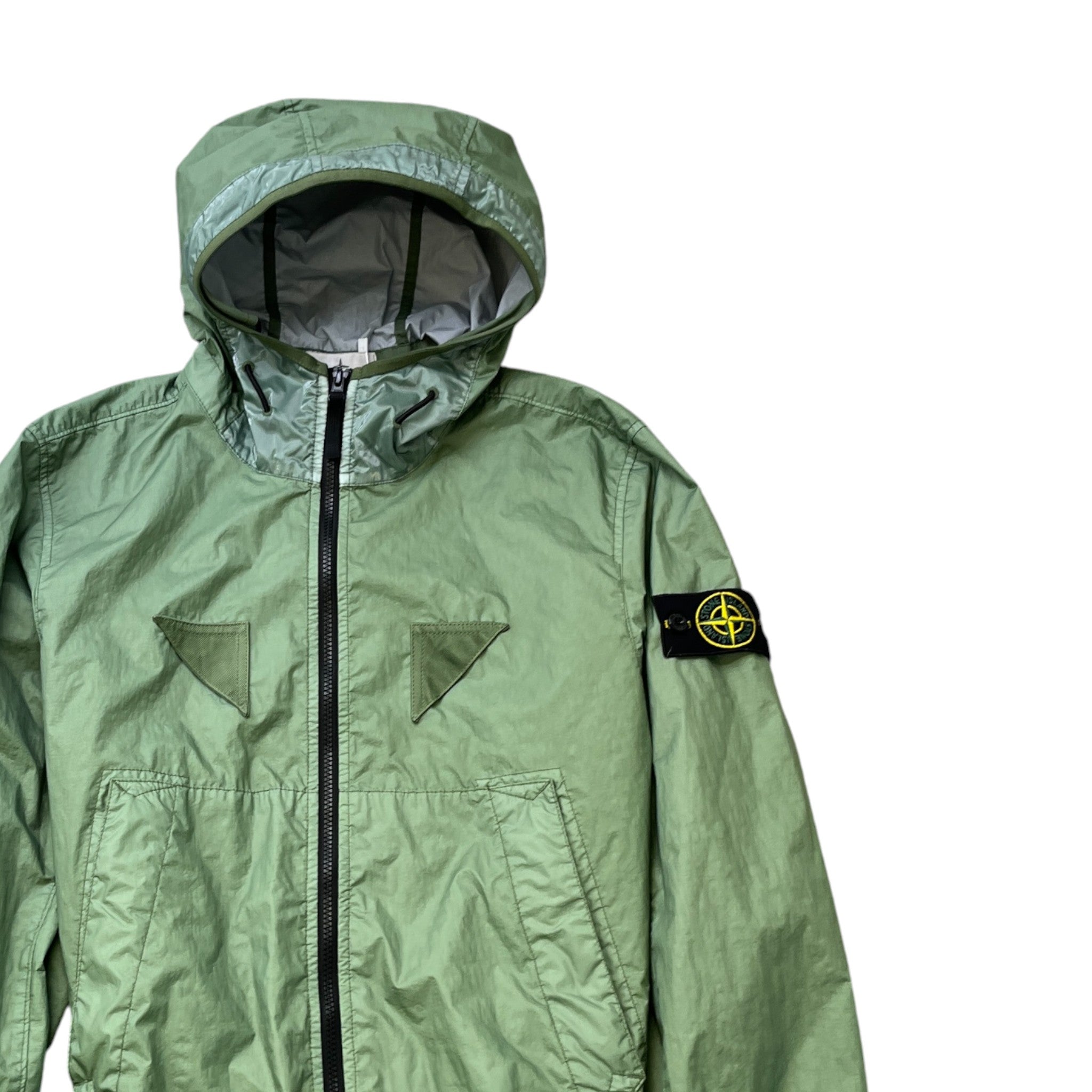 Men's 40723 Membrana Windbreaker Green Size M