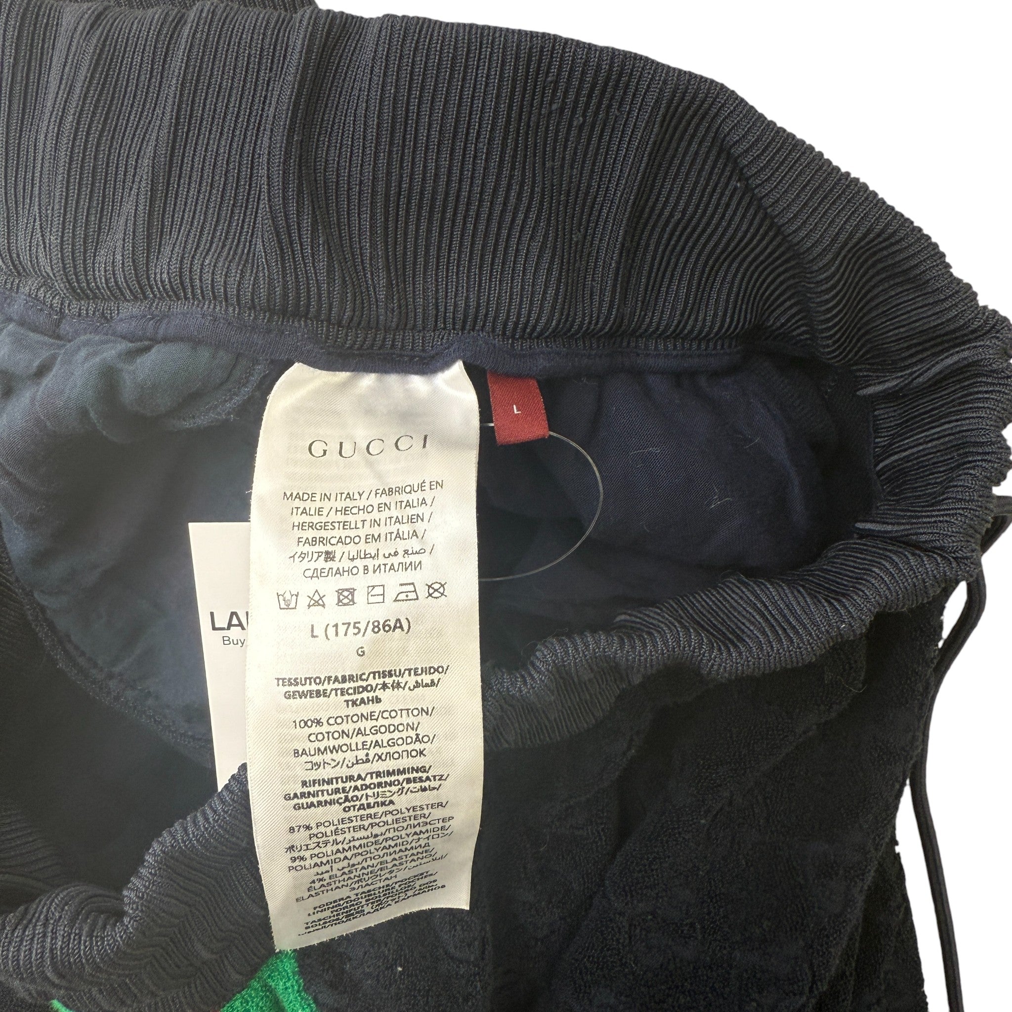 Men's Gg Supreme Jersey Shorts Navy Size L