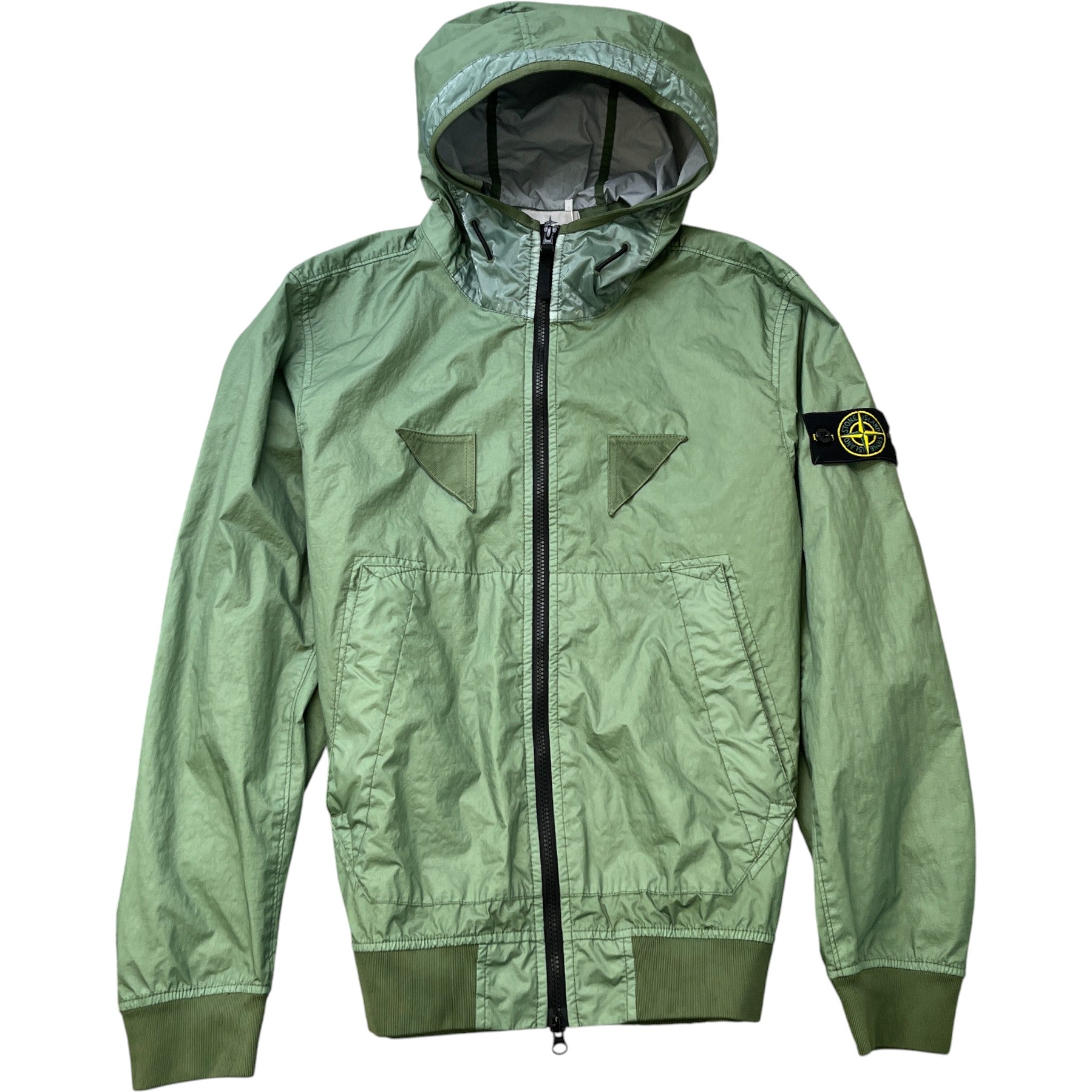 Men's 40723 Membrana Windbreaker Green Size M