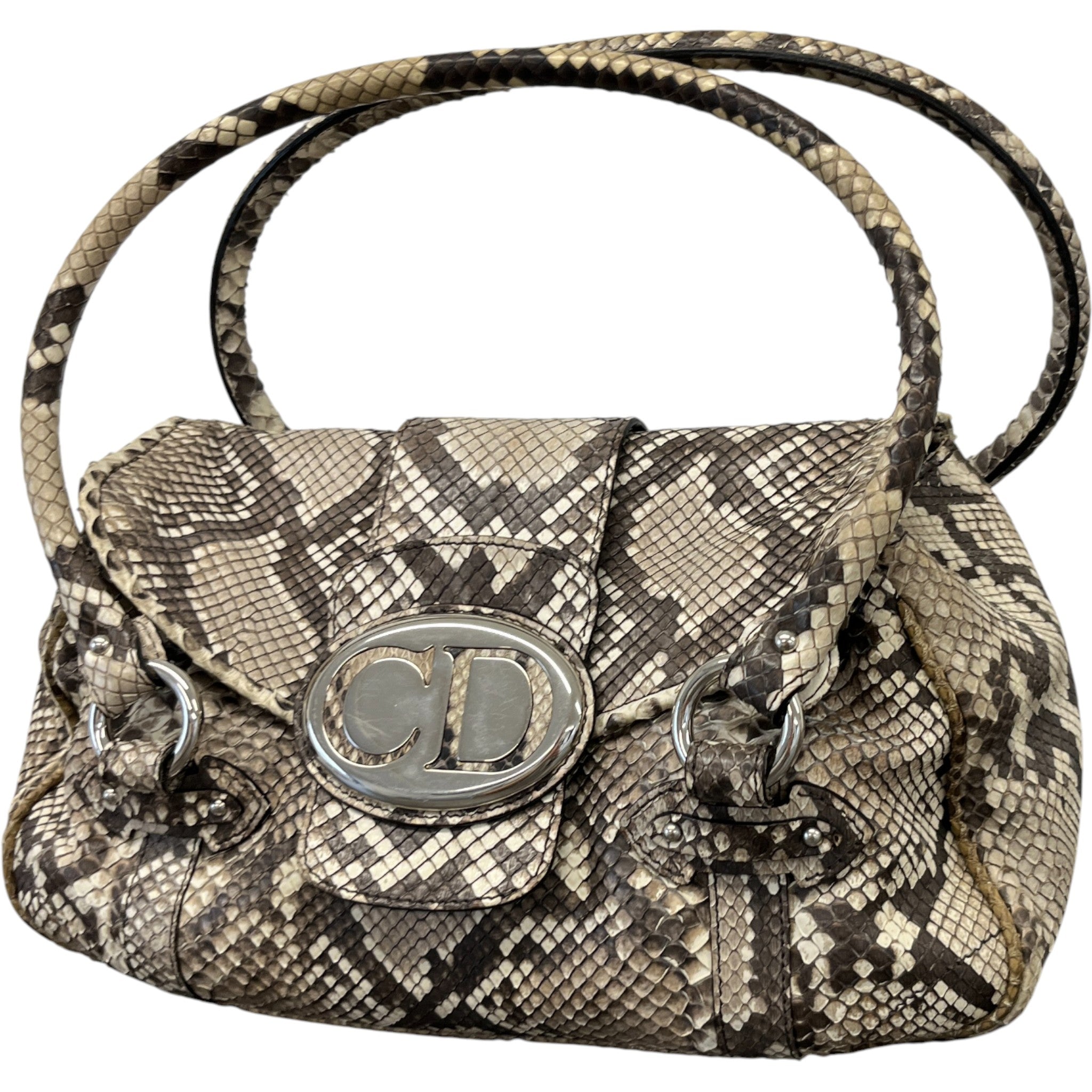 Women's Python St Germain Handbag Grey